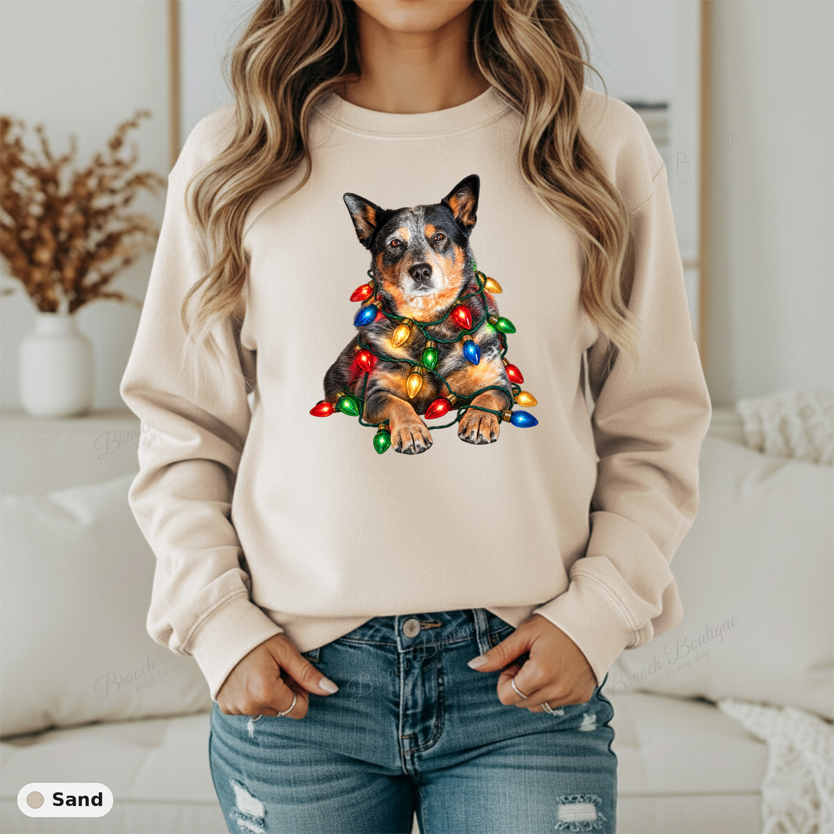 CUSTOM HOLIDAY PET SWEATSHIRT