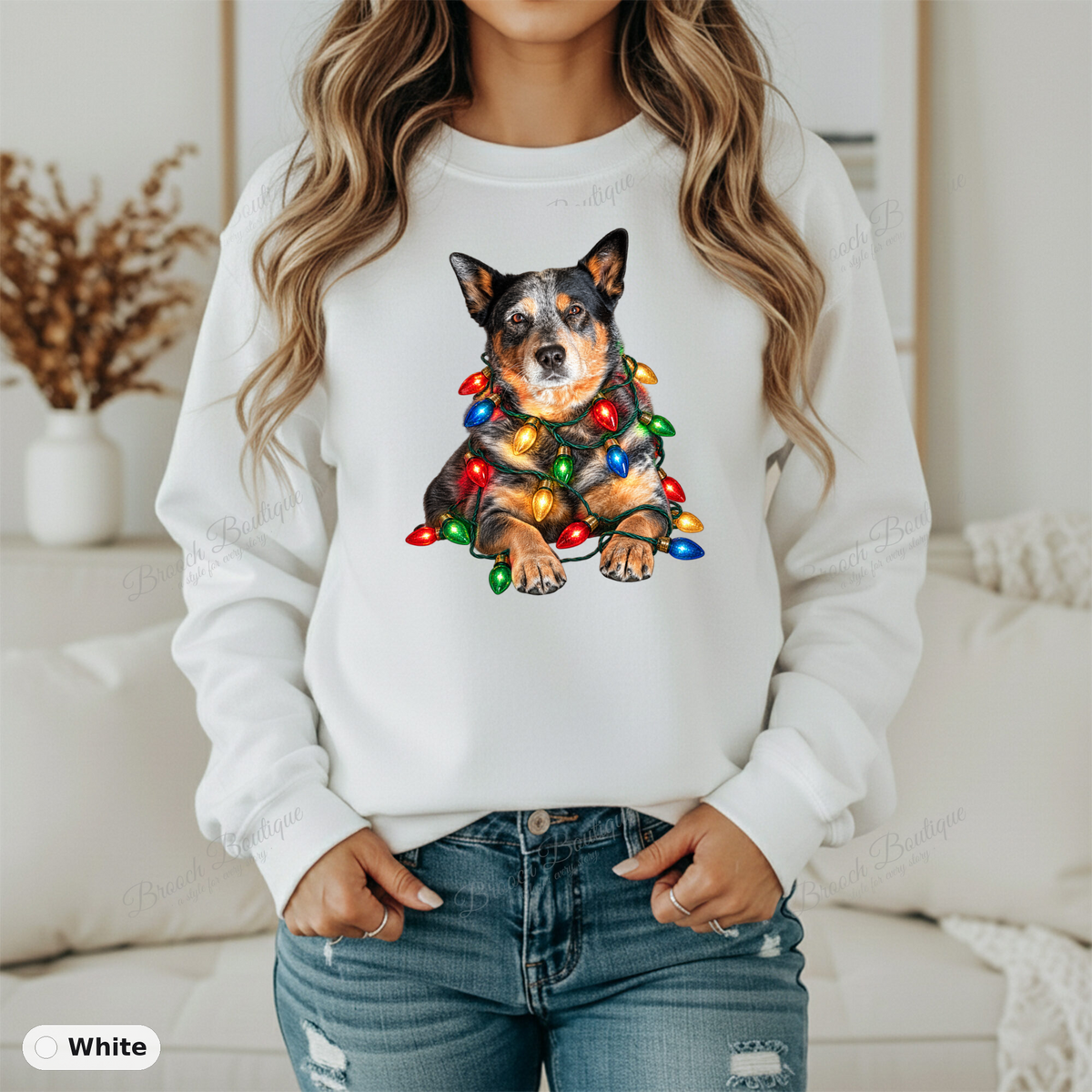 CUSTOM HOLIDAY PET SWEATSHIRT