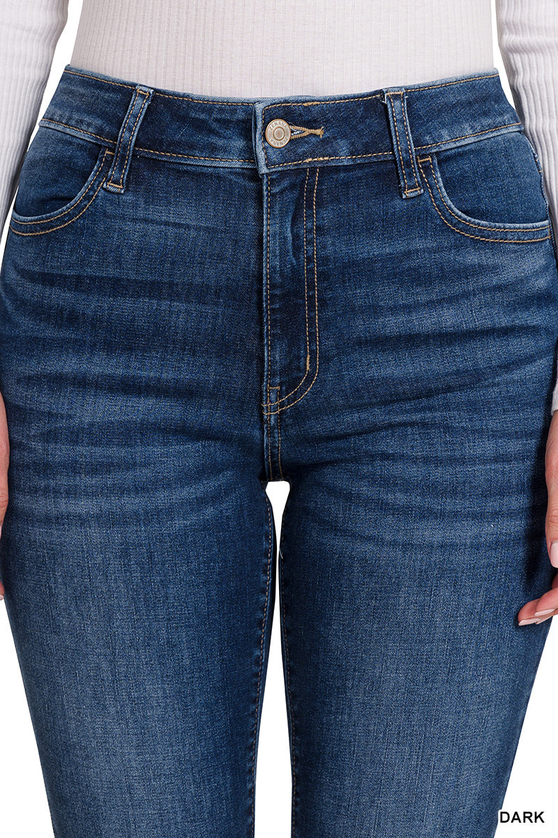DARK WASH HIGH WAIST SKINNY JEGGING JEANS