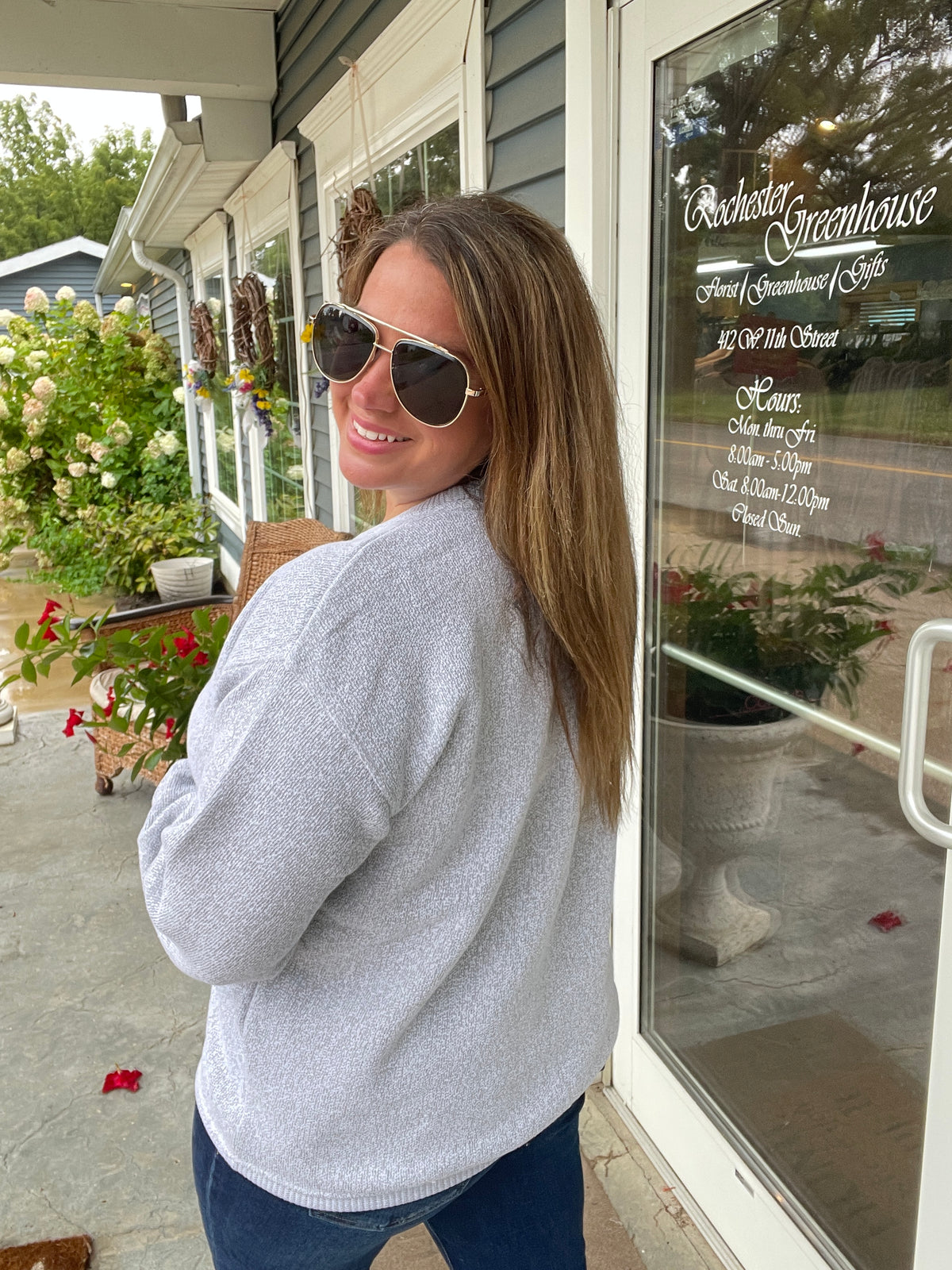 SALT AND PEPPER Nantucket Fleece Crewneck Pullover