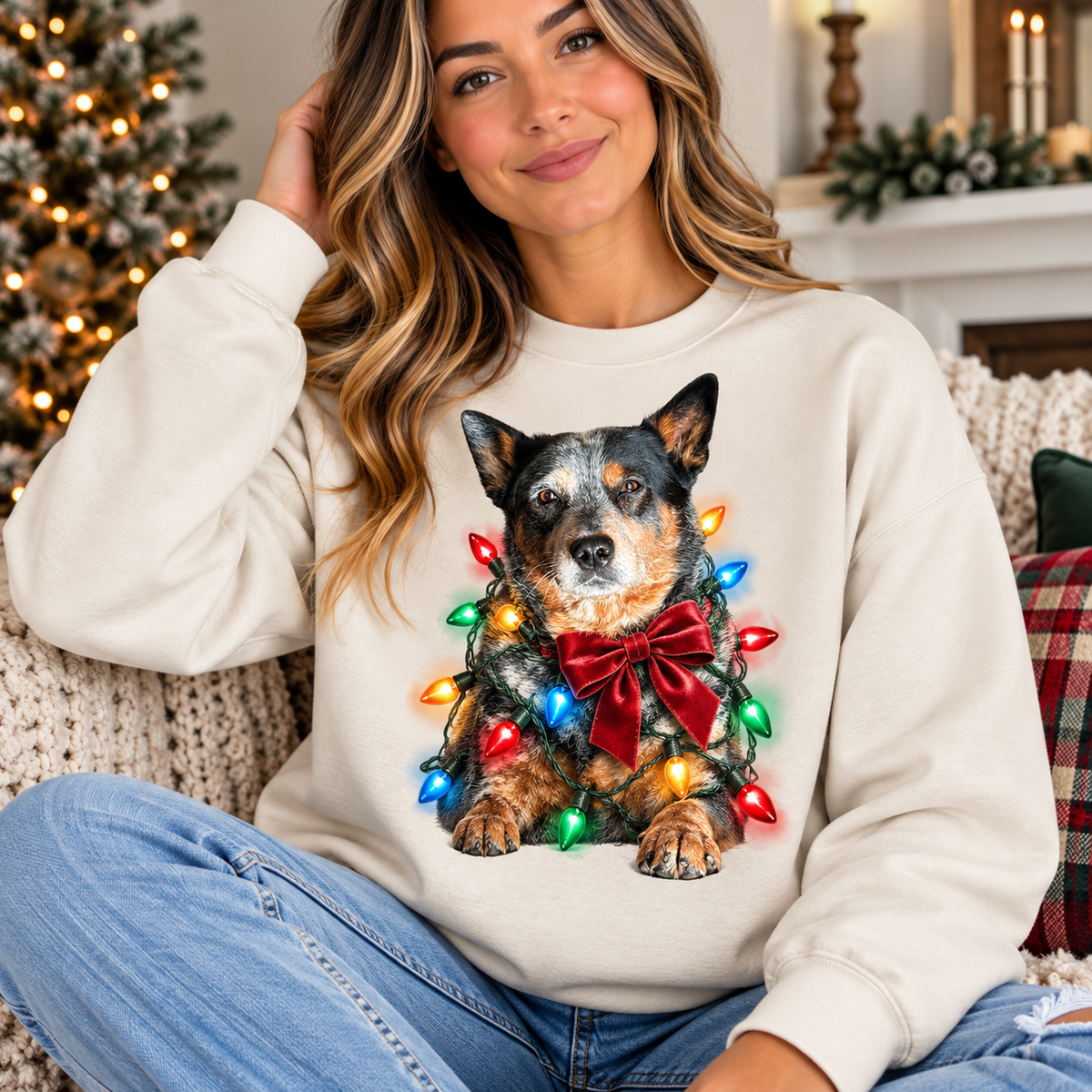 CUSTOM HOLIDAY PET SWEATSHIRT