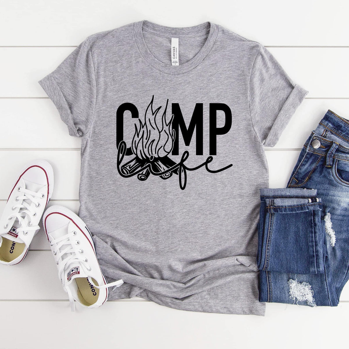 Camp life GRAPHIC TEE allow 7 days to process + shipping time