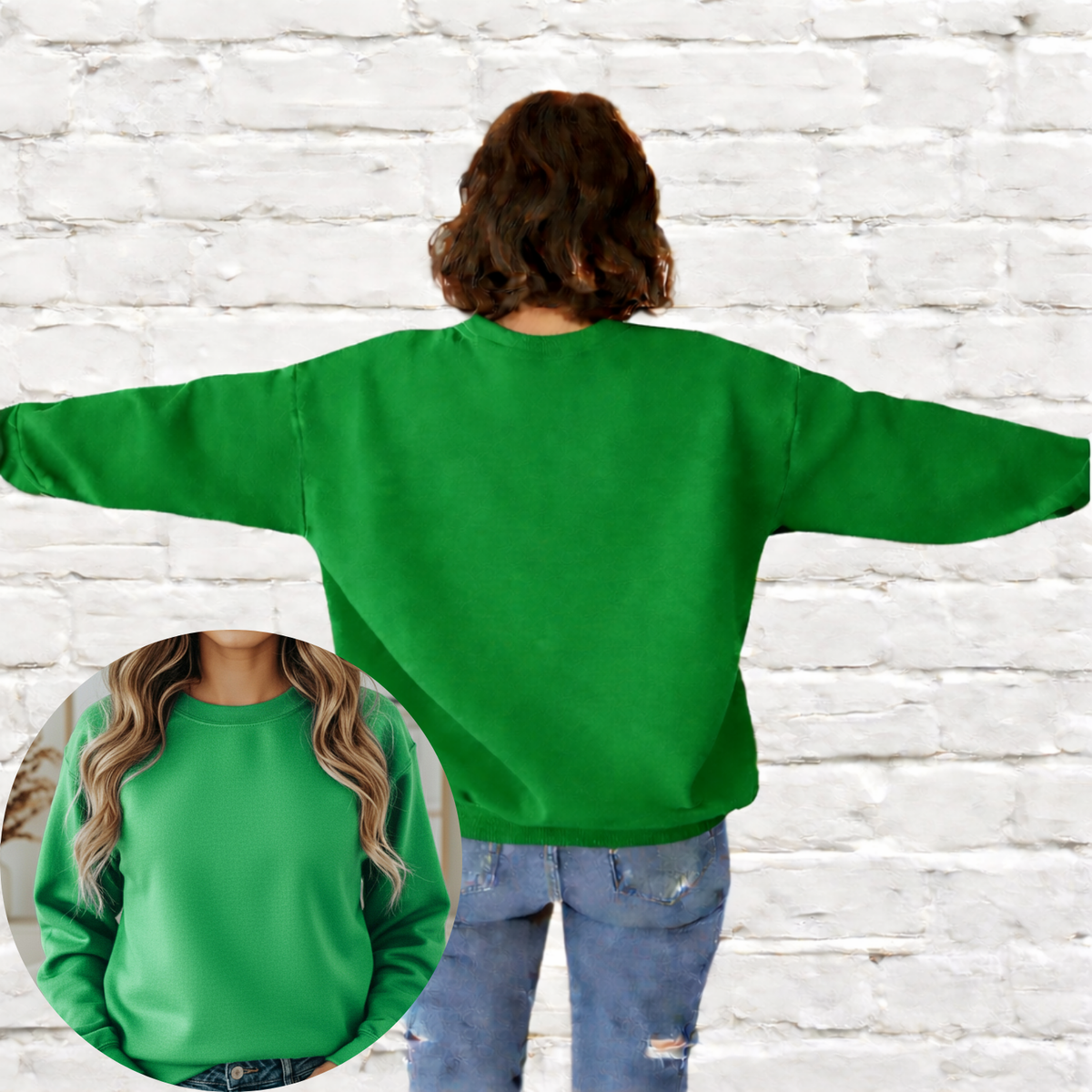 CUSTOM MY HEART IS ON THE FIELD SWEATSHIRT