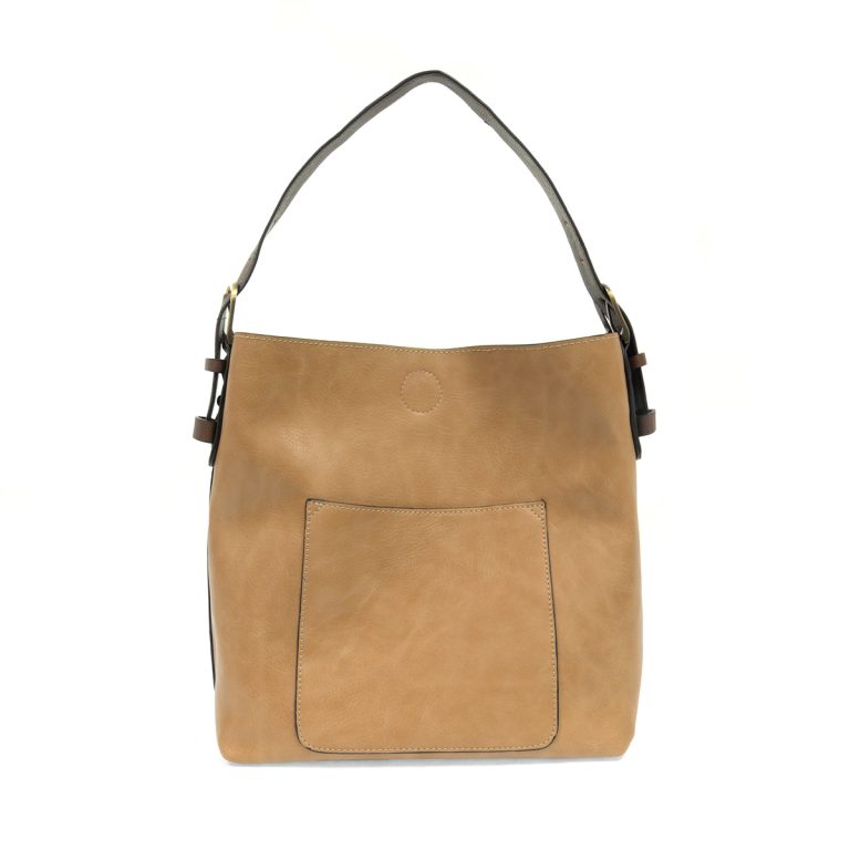 CAMEL HOBO COFFEE HANDLE HANDBAG