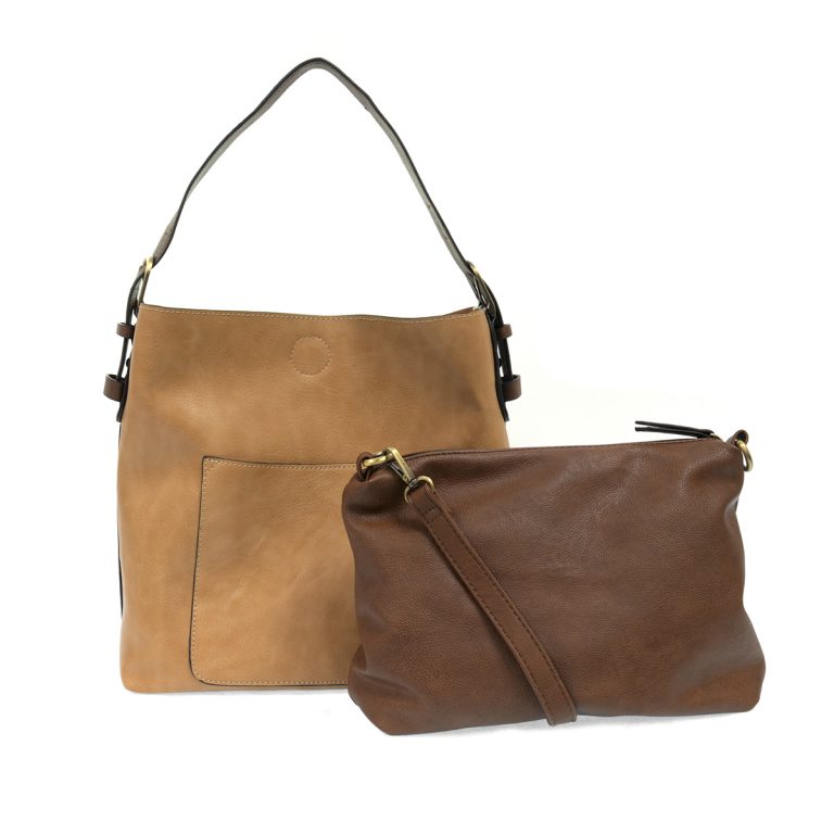 CAMEL HOBO COFFEE HANDLE HANDBAG