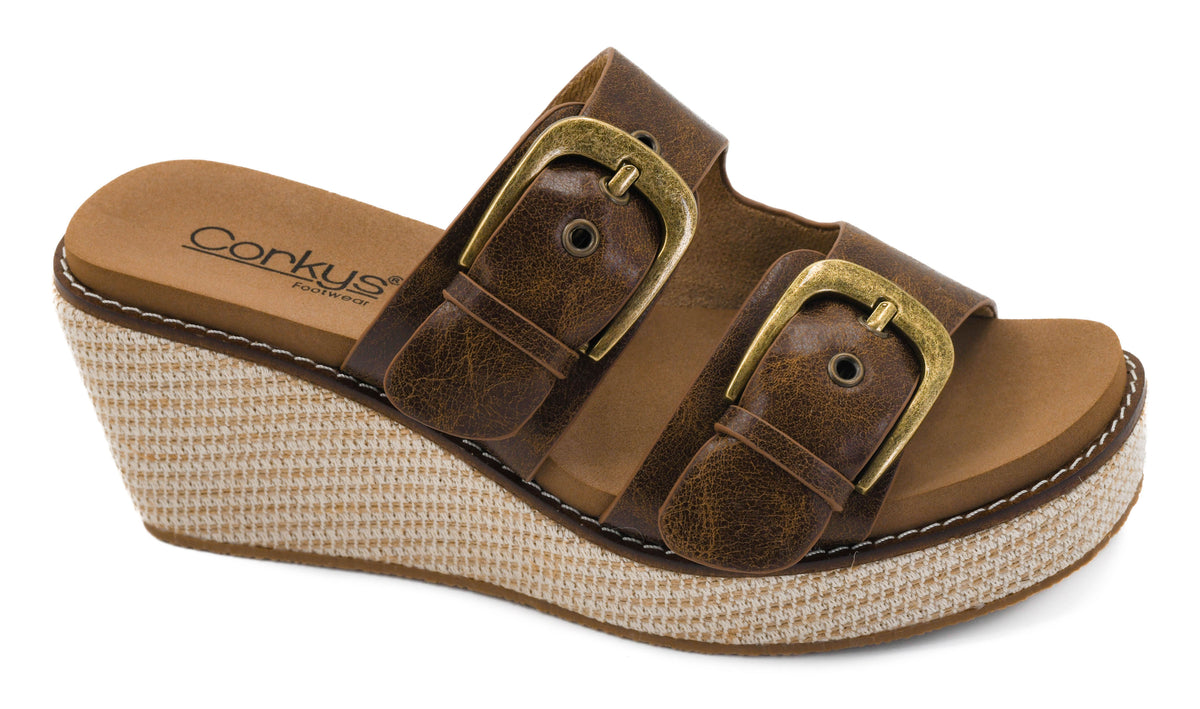 CORKY'S MANIFEST WEDGE - COGNAC