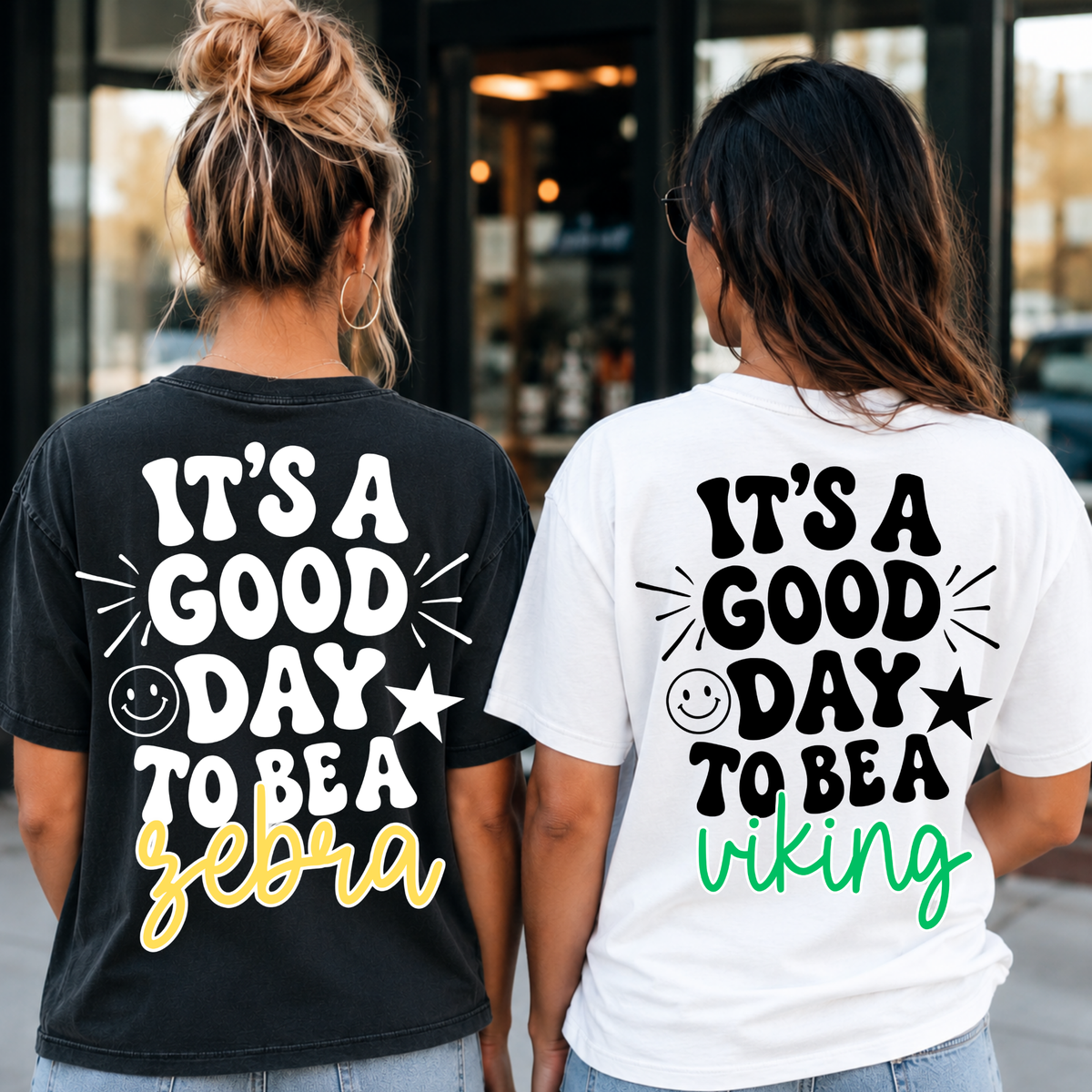 COMFORT COLORS - IT'S A GOOD DAY TO BE .... (CUSTOM MASCOT AND COLOR)