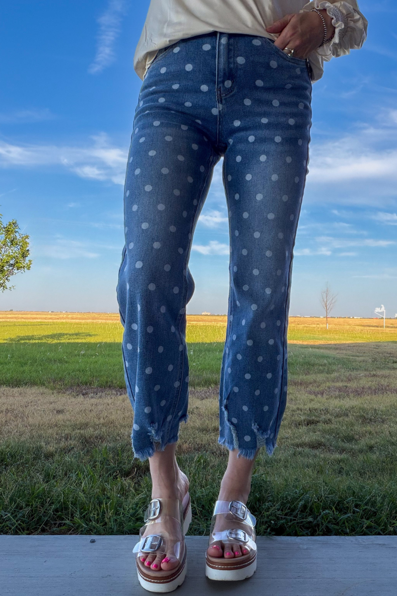 Sterling Kreek - Dot Darling Jeans: 5/6