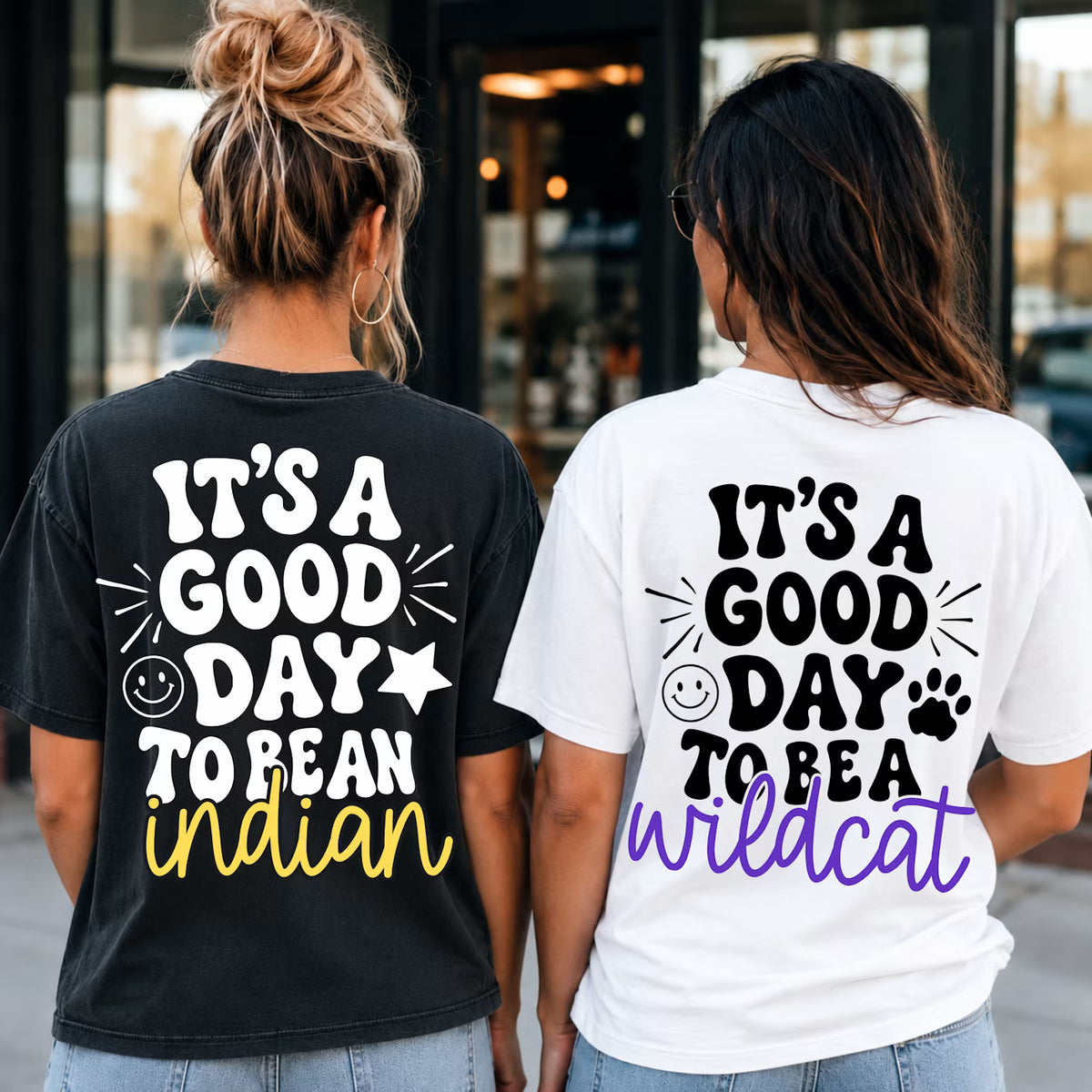 COMFORT COLORS - IT'S A GOOD DAY TO BE .... (CUSTOM MASCOT AND COLOR)