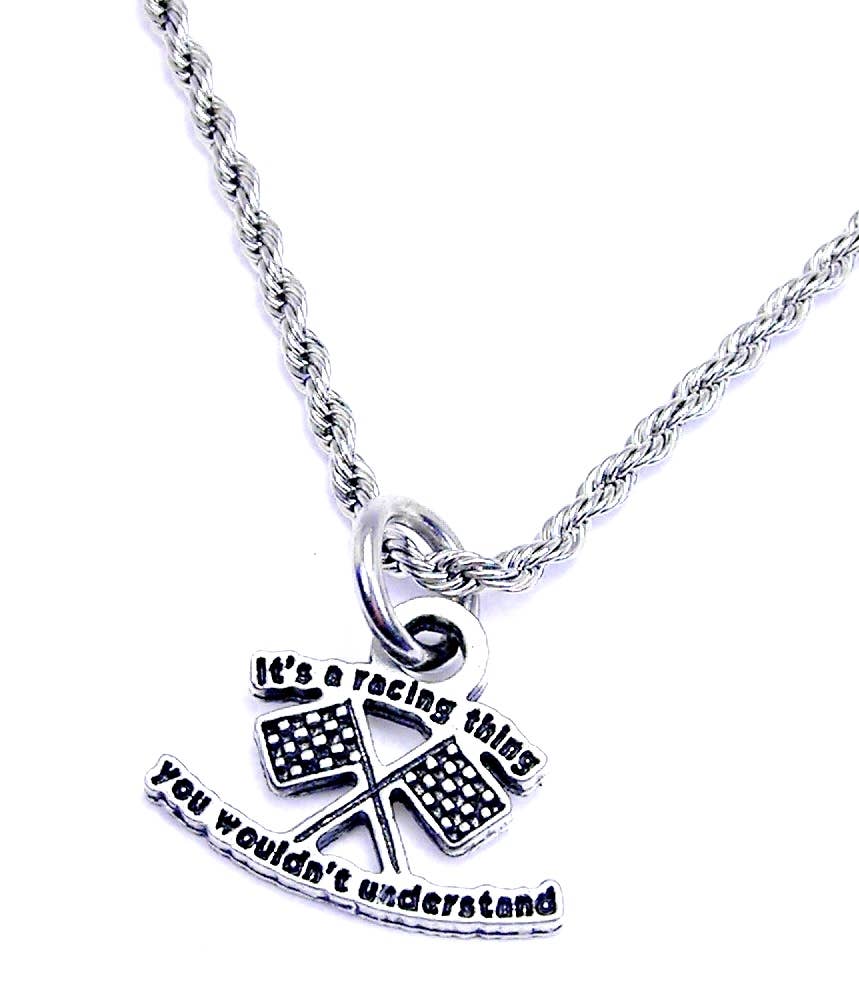Chubby Chico Charms - It's a racing thing you wouldn't  20" Rope Necklace