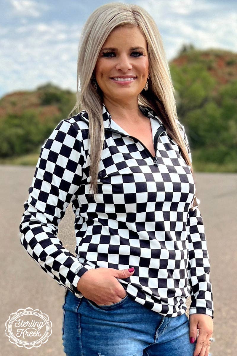 Sterling Kreek - Round The Track Pullover: XL