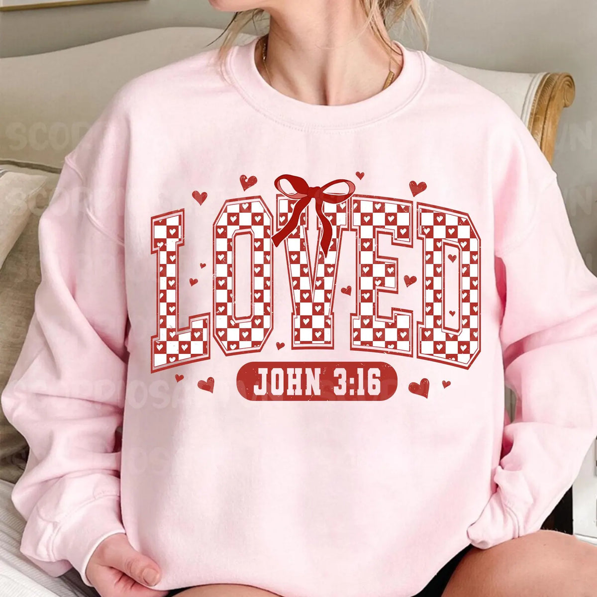 LOVED JOHN 3:16 GRAPHIC TEE/SWEATSHIRT