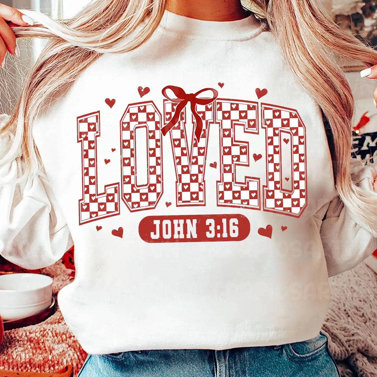LOVED JOHN 3:16 GRAPHIC TEE/SWEATSHIRT