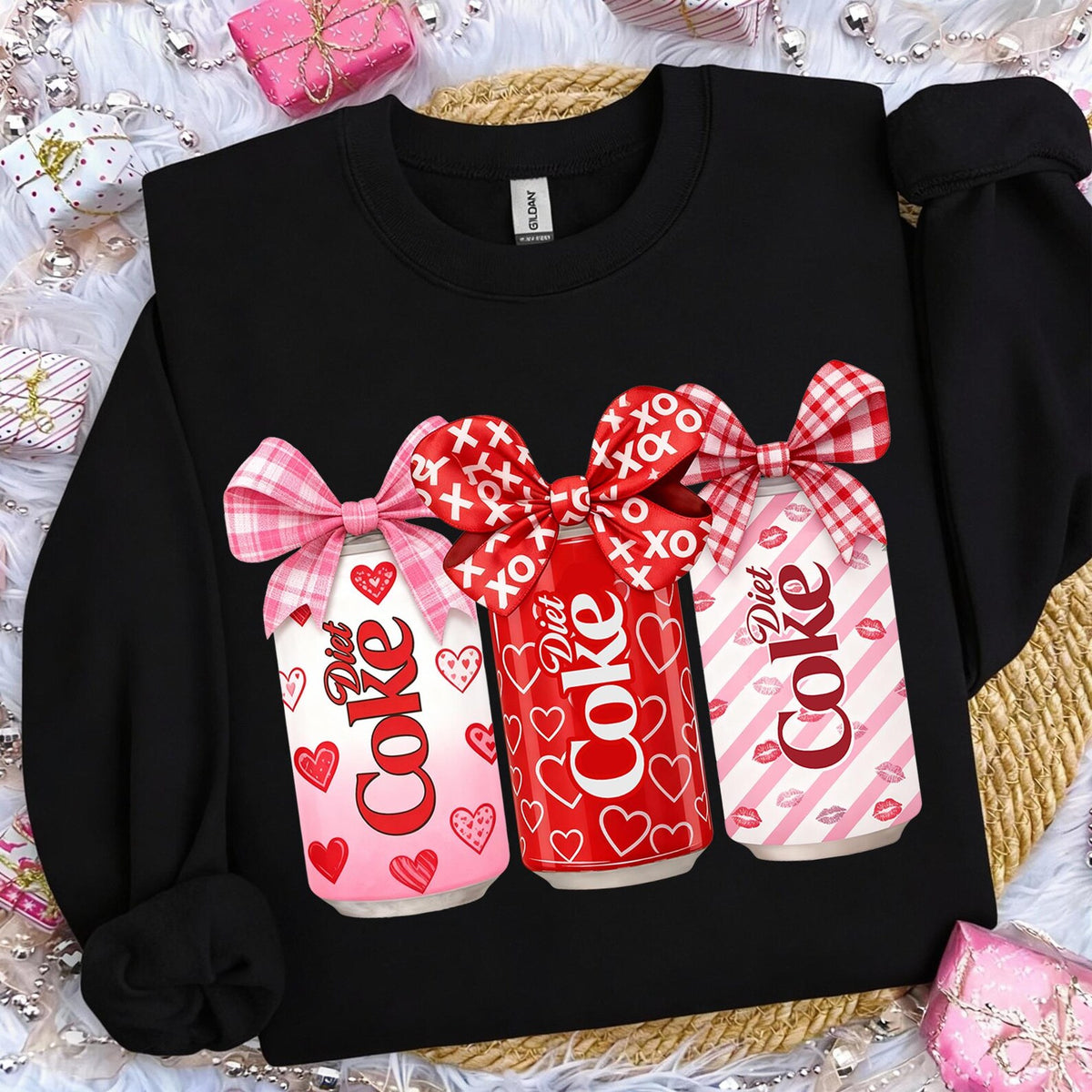 DIET COKE VALNETINE SWEATSHIRT