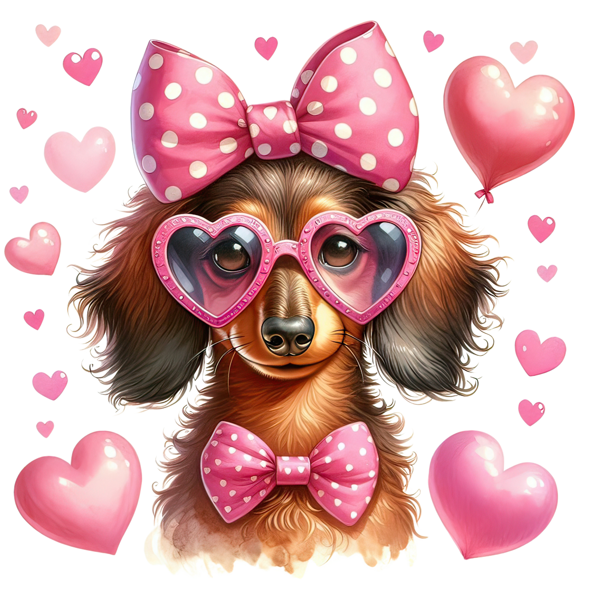 VALENTINE DOG - 25 BREEDS - WHITE TEE SHIRT S-4XL