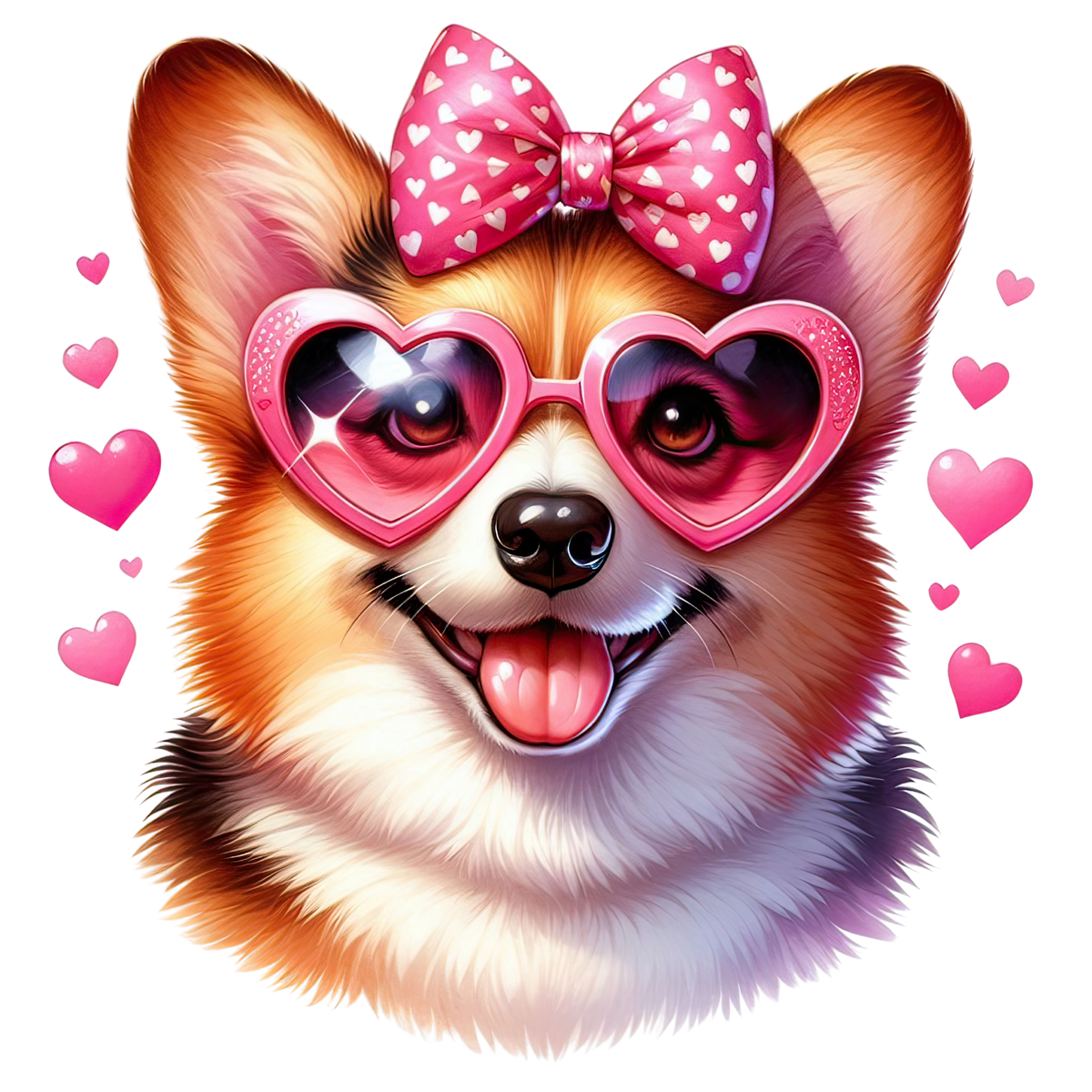 VALENTINE DOG - 25 BREEDS - WHITE TEE SHIRT S-4XL