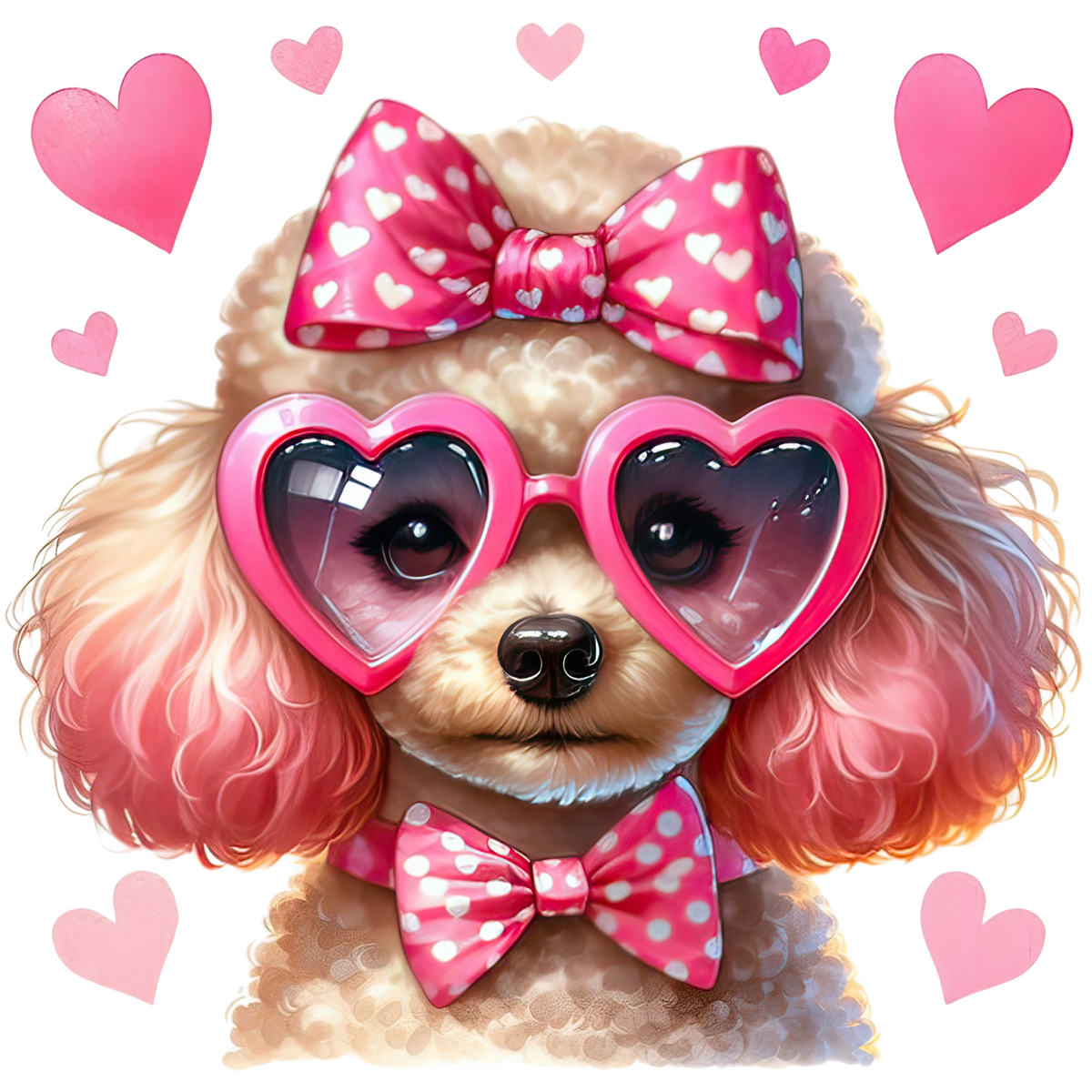 VALENTINE DOG - 25 BREEDS - WHITE TEE SHIRT S-4XL