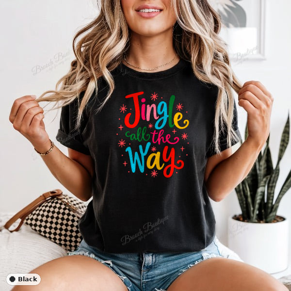 Jingle All The Way — Comfort Colors 1717