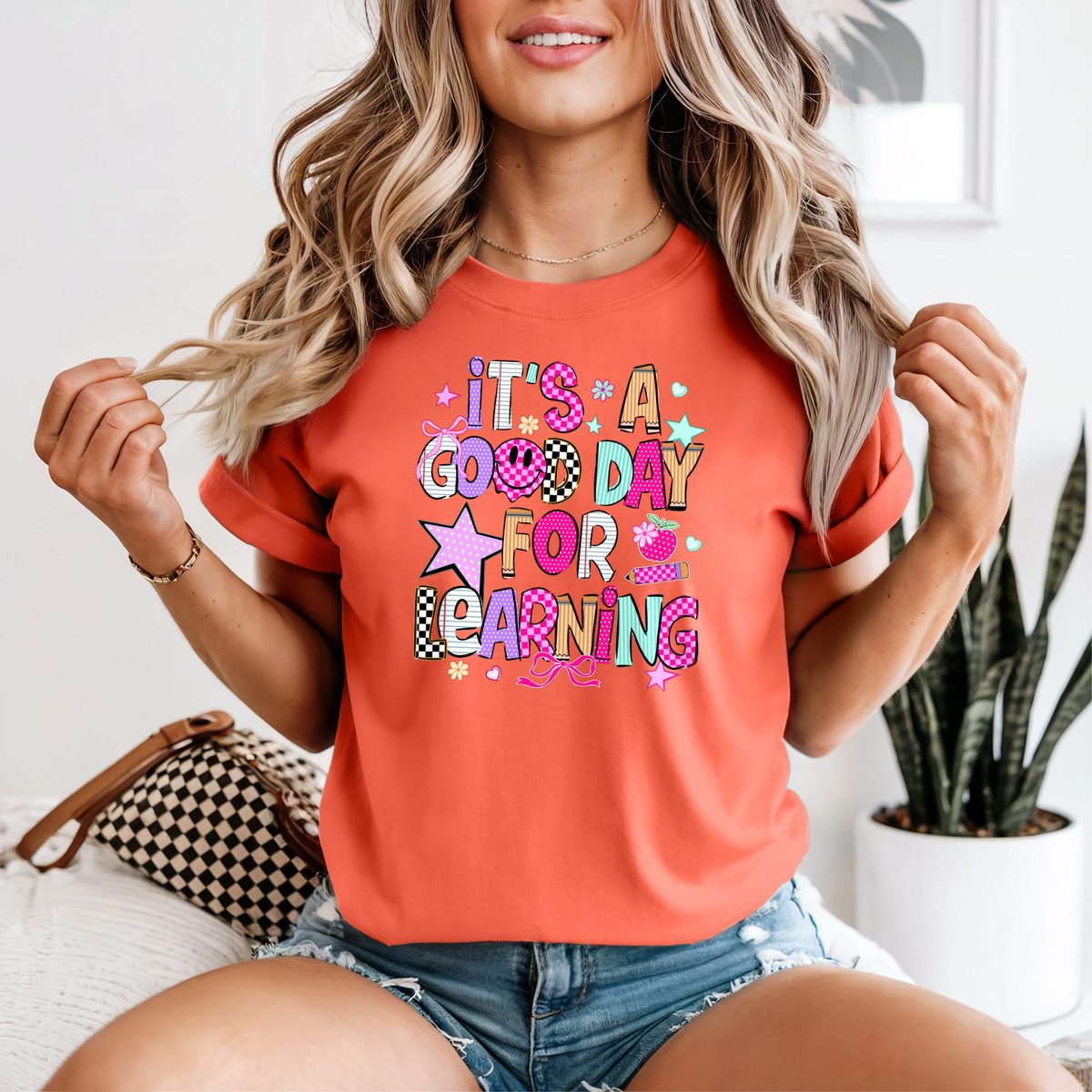 It's A Good Day For Learning — Comfort Colors unisex tee