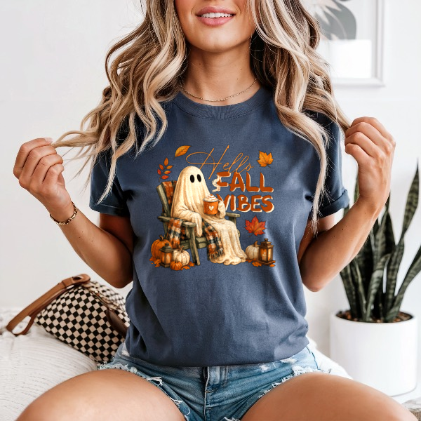 Hello Fall Vibes — Comfort Colors unisex tee