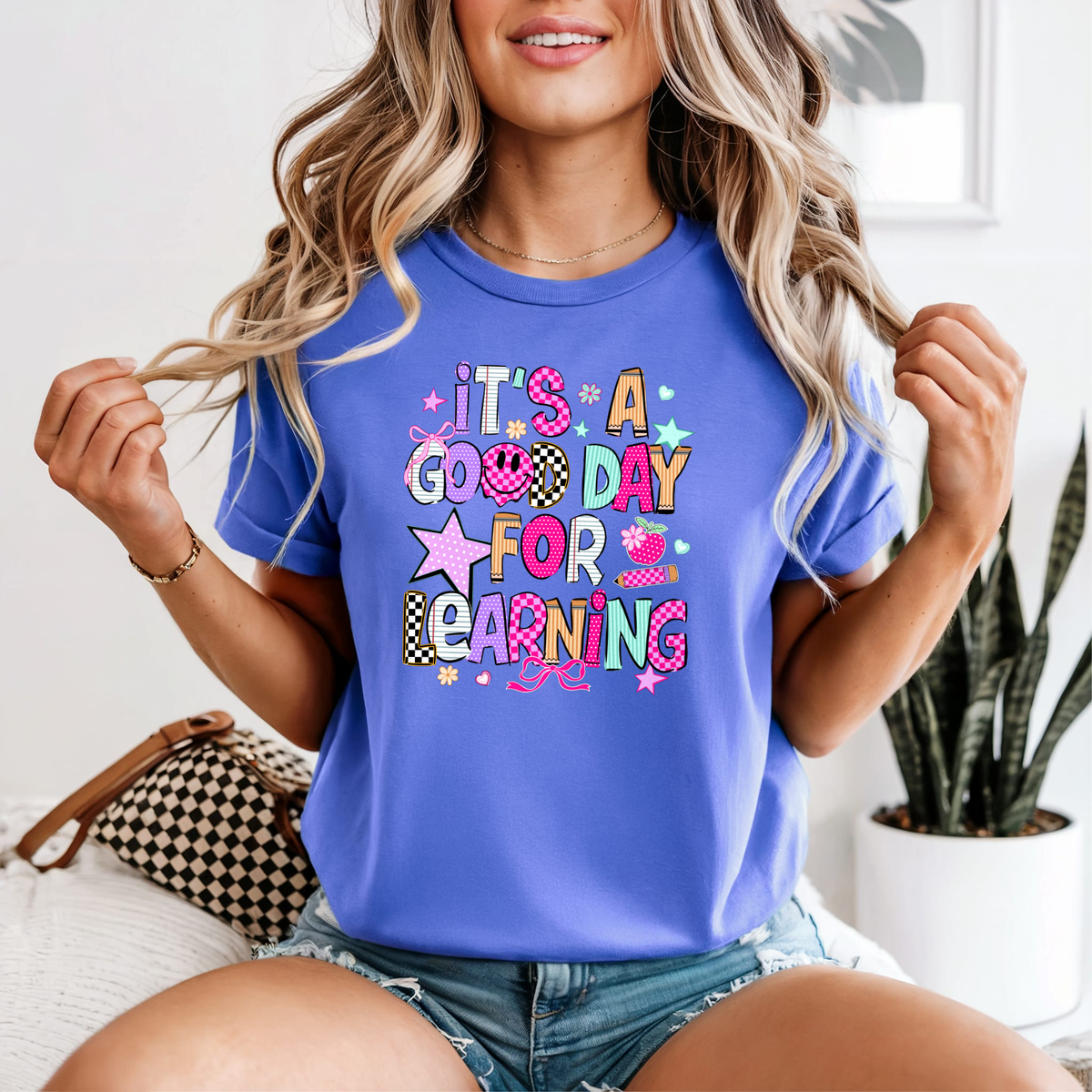 It's A Good Day For Learning — Comfort Colors unisex tee