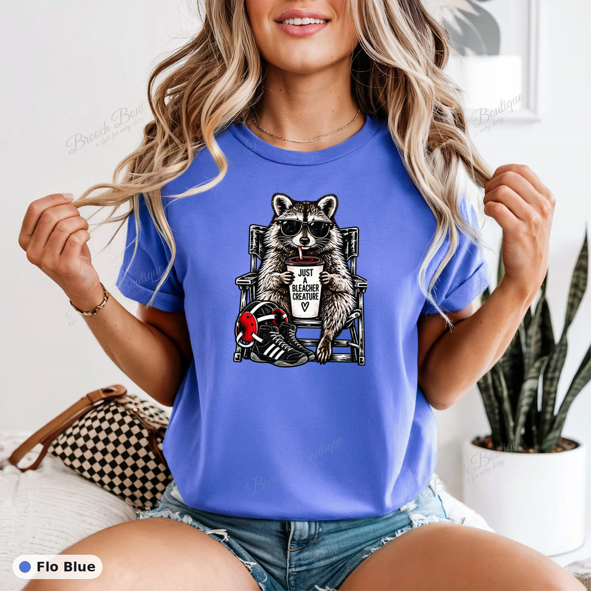 Just A Bleacher Creature Wrestling — Comfort Colors 1717