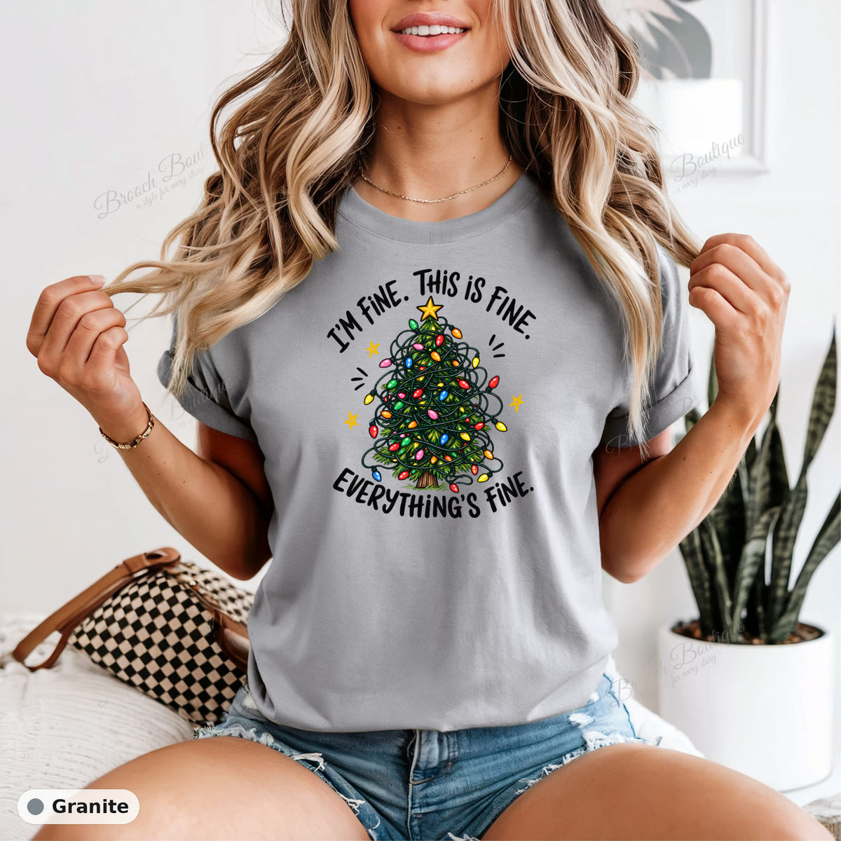 I'm Fine, Everything's Fine — Comfort Colors 1717