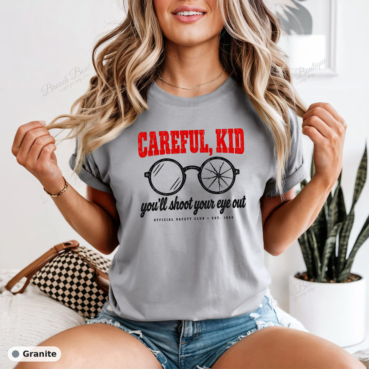 Careful, Kid — Comfort Colors 1717