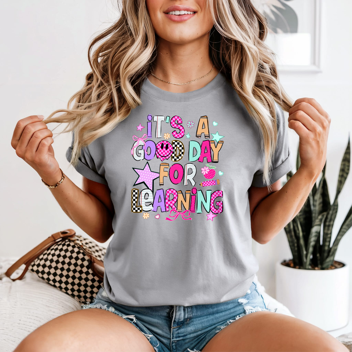 It's A Good Day For Learning — Comfort Colors unisex tee