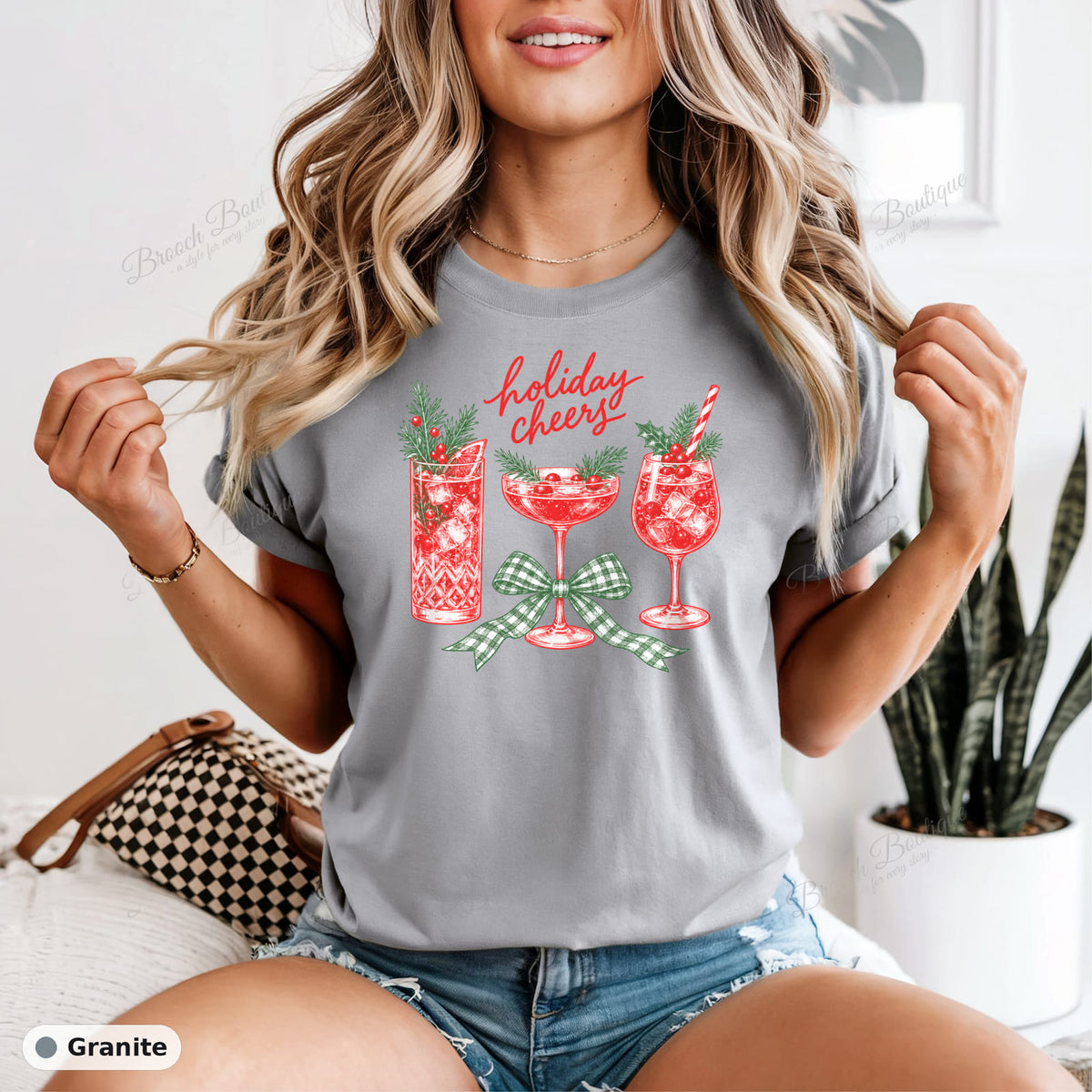 Holiday Cheers — Comfort Colors 1717