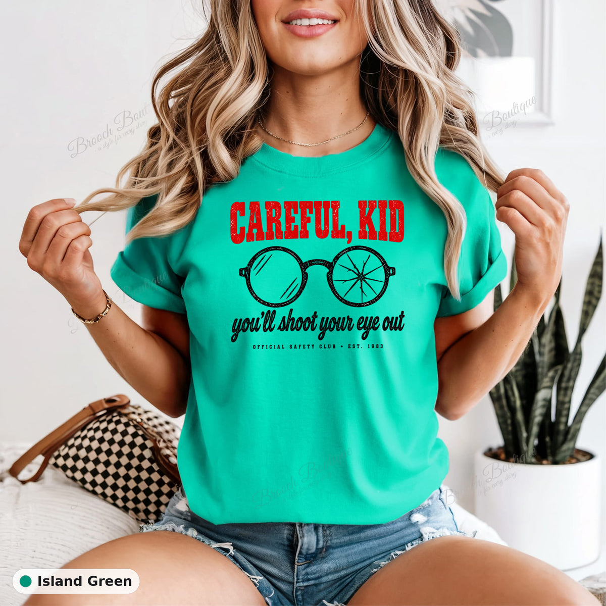 Careful, Kid — Comfort Colors 1717