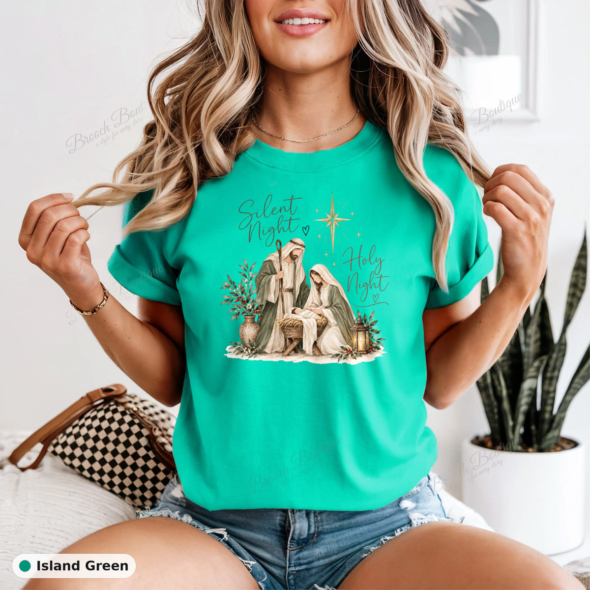 Silent Night Holy Night — Comfort Colors 1717