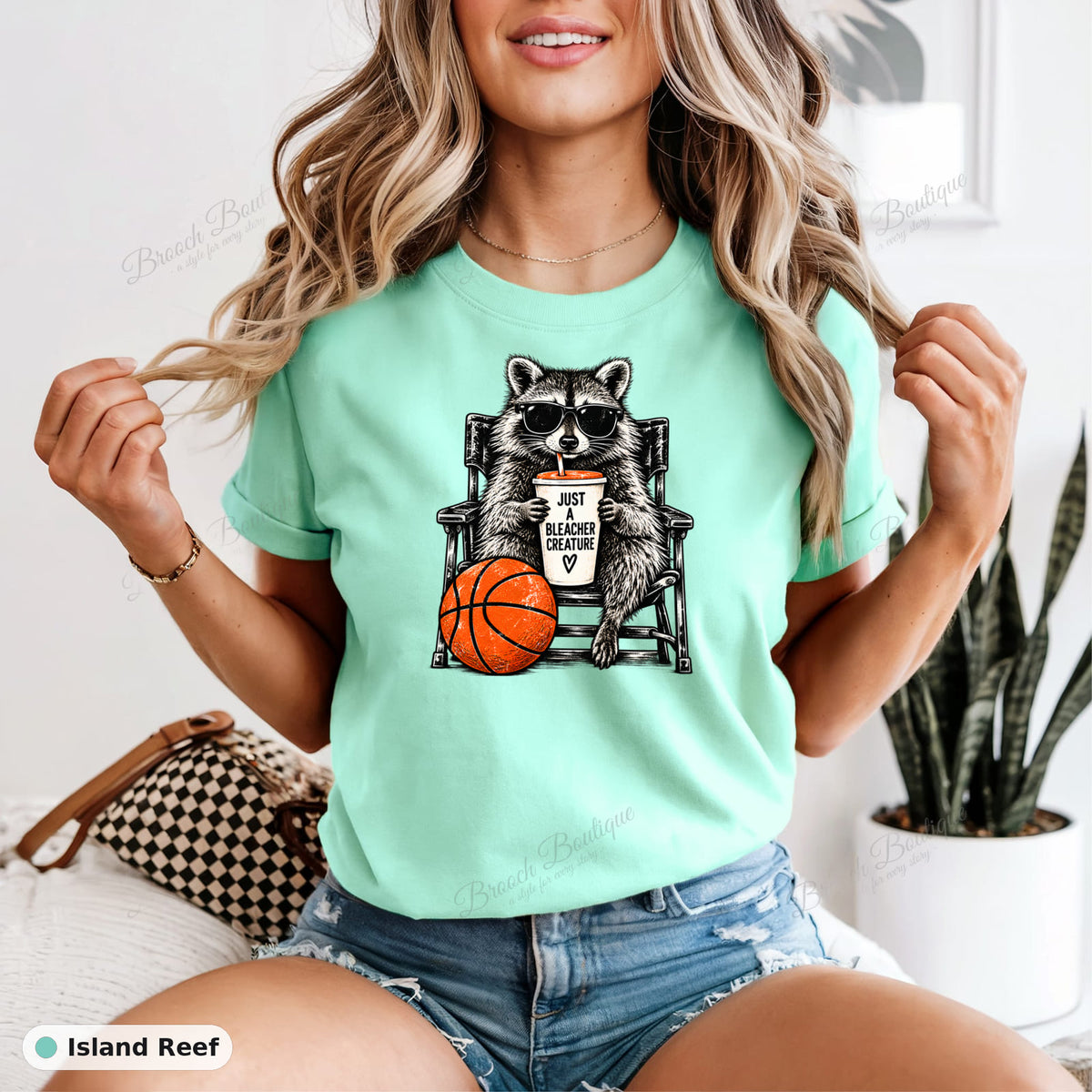 Just A Bleacher Creature — Comfort Colors 1717
