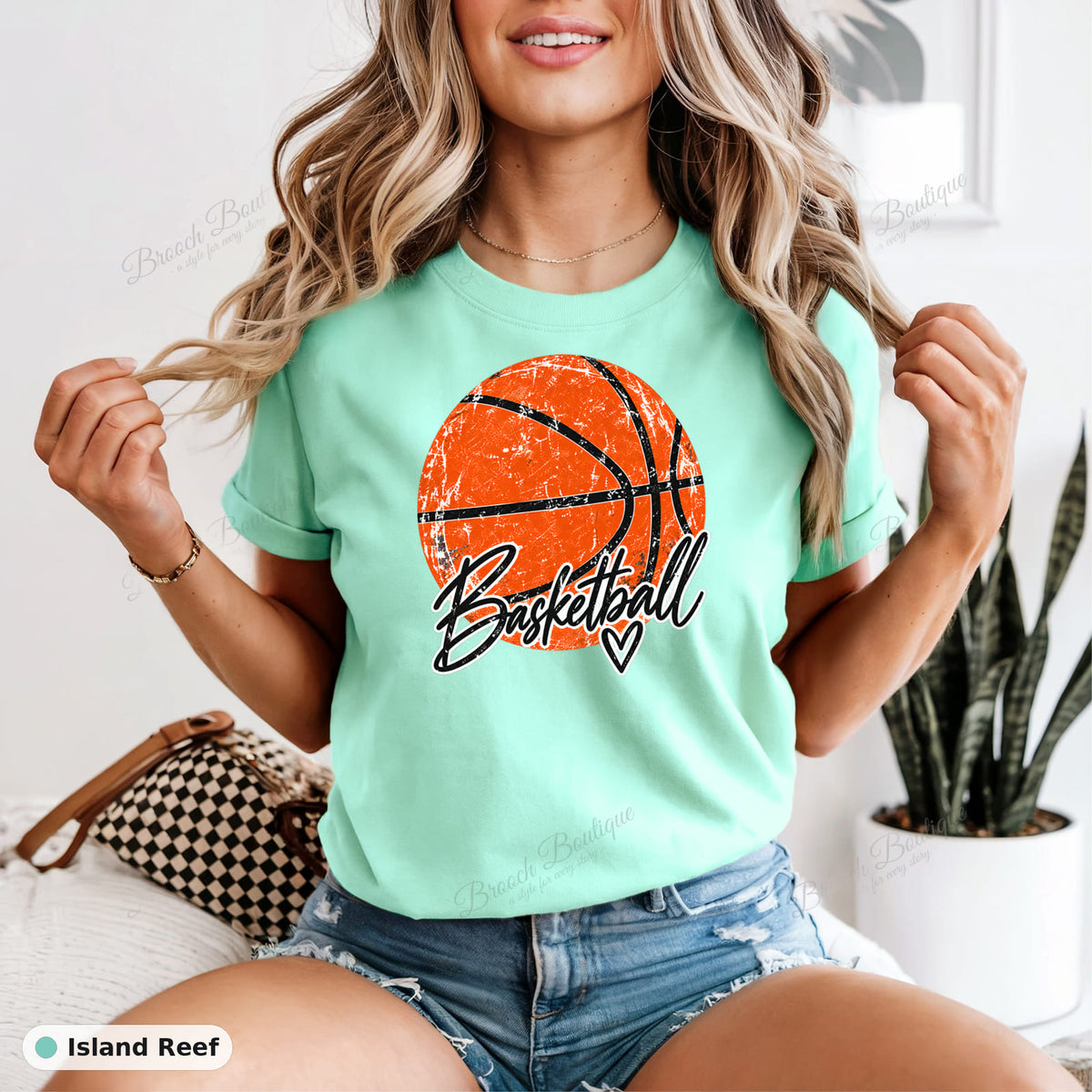 Distressed Basketball 2 — Comfort Colors 1717