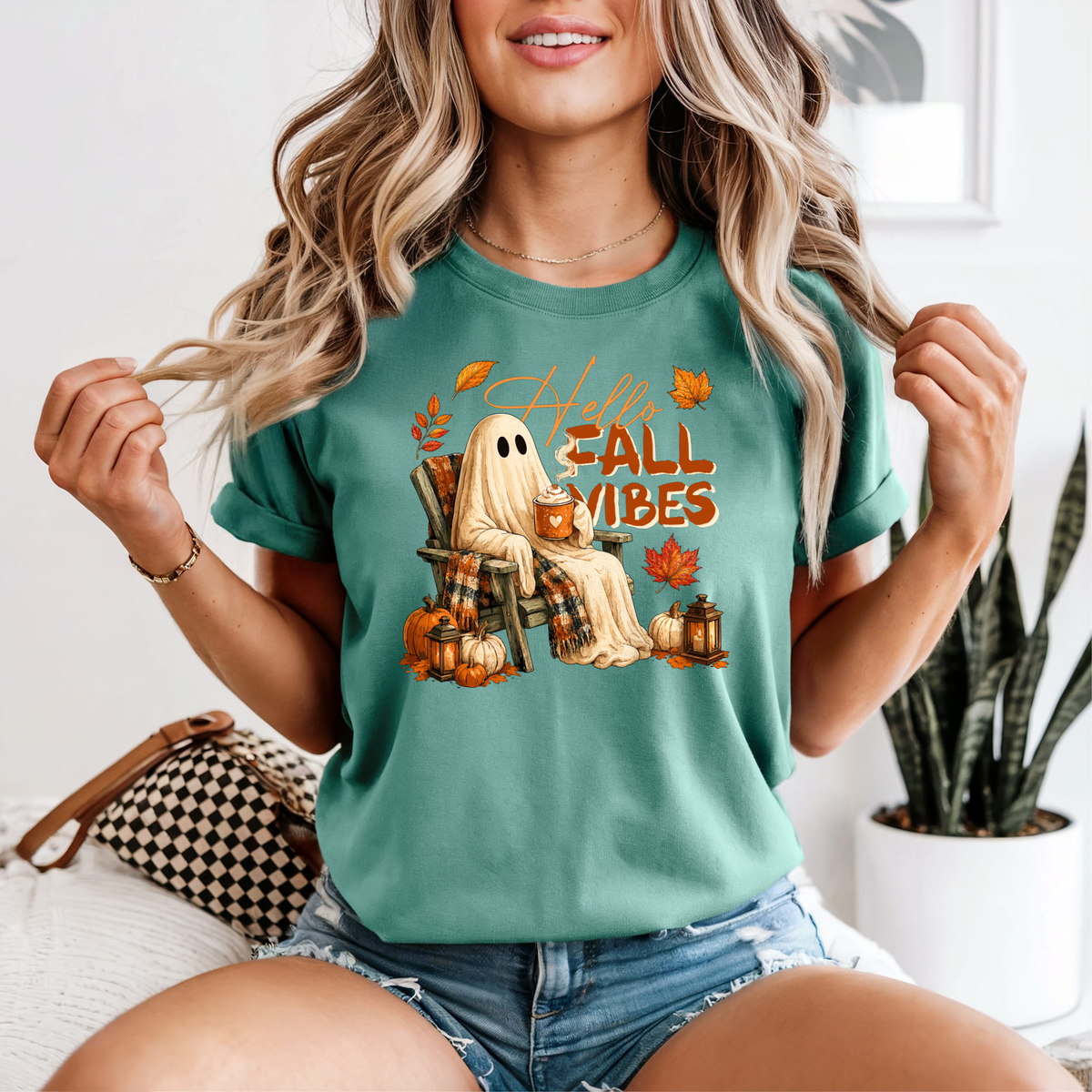 Hello Fall Vibes — Comfort Colors unisex tee