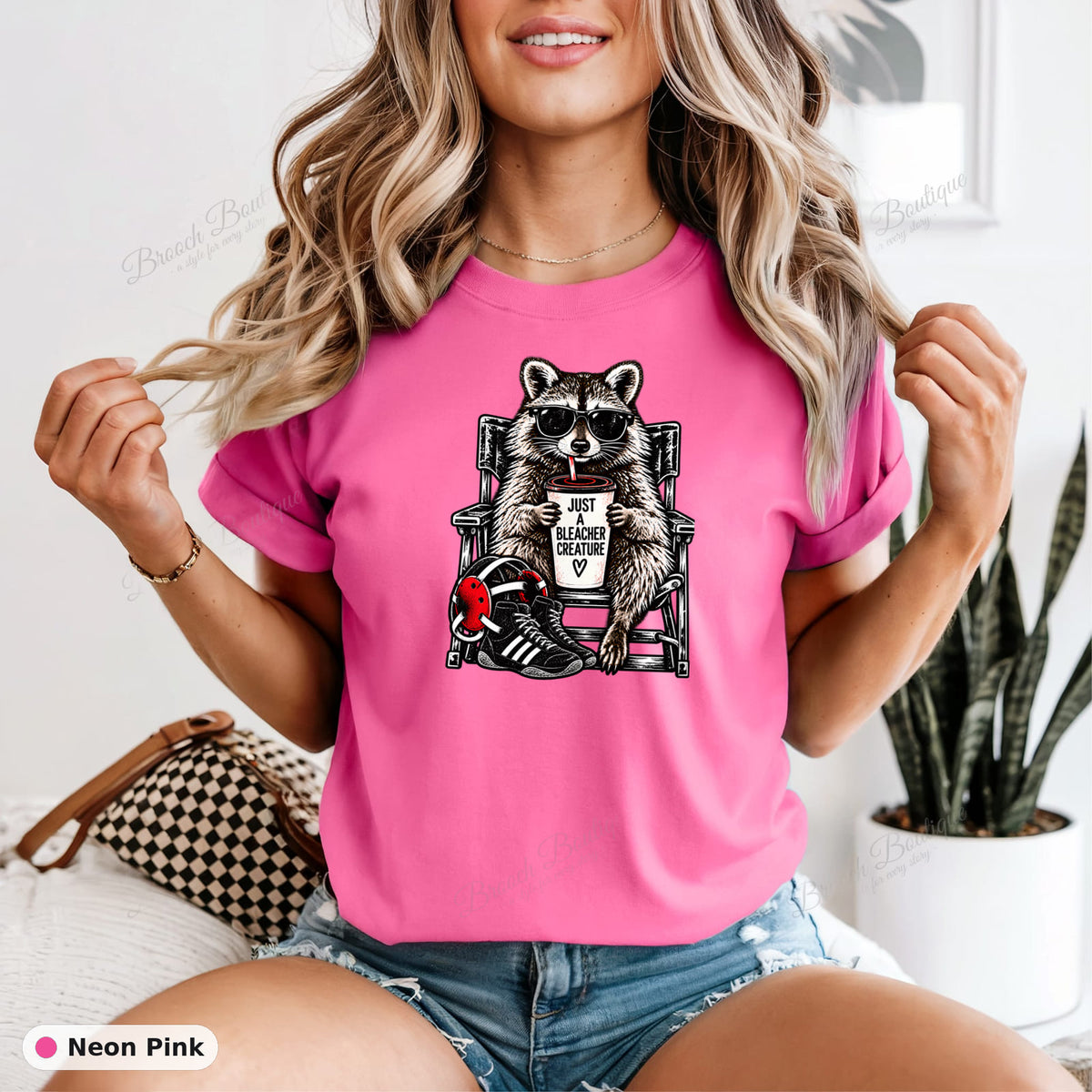 Just A Bleacher Creature Wrestling — Comfort Colors 1717