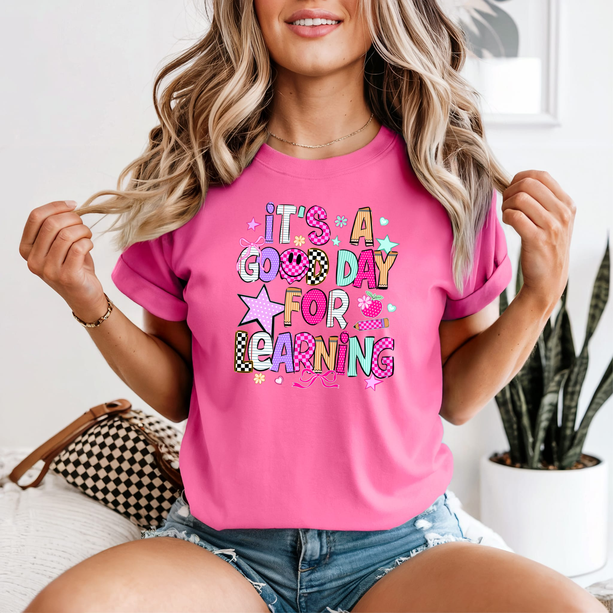 It's A Good Day For Learning — Comfort Colors unisex tee