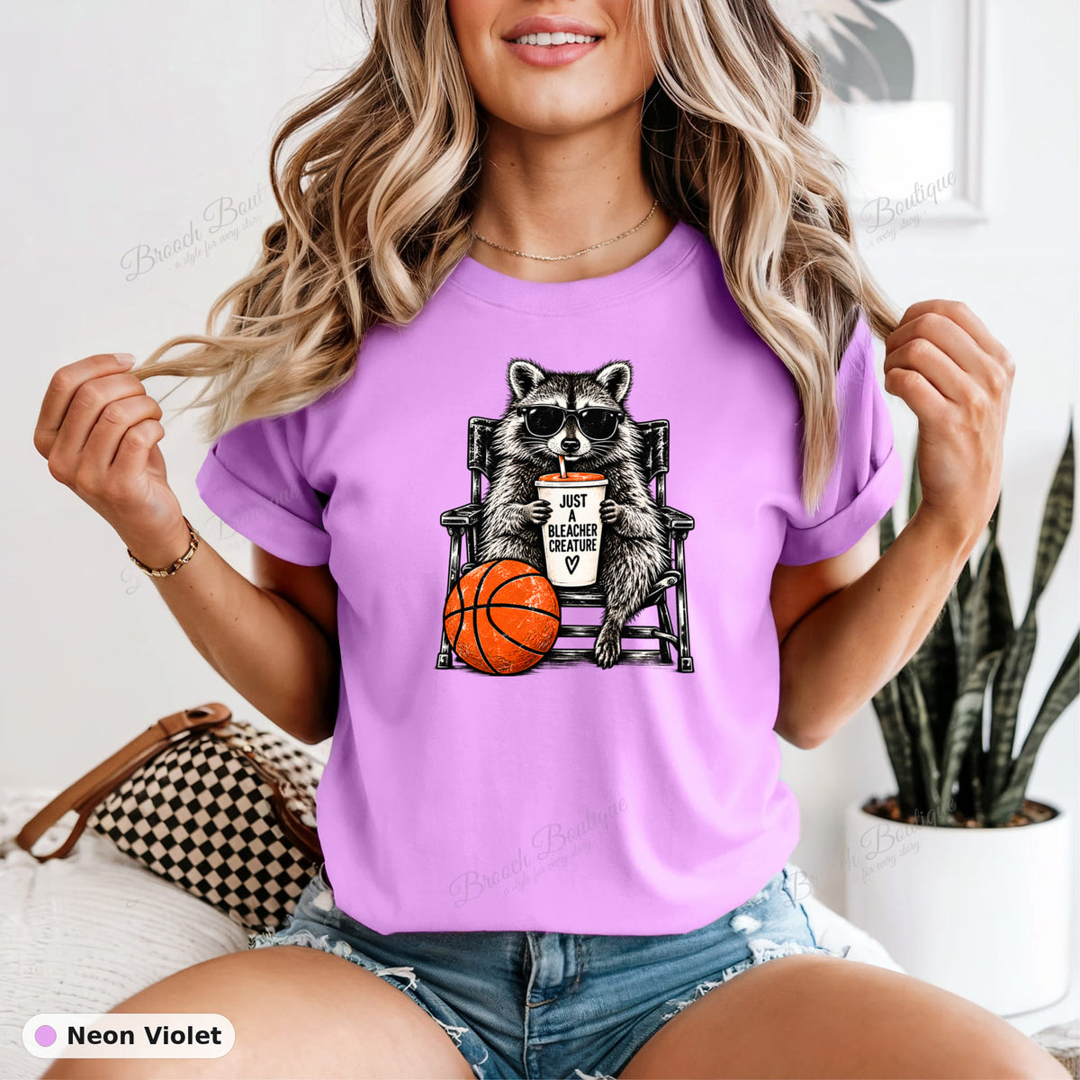 Just A Bleacher Creature — Comfort Colors 1717