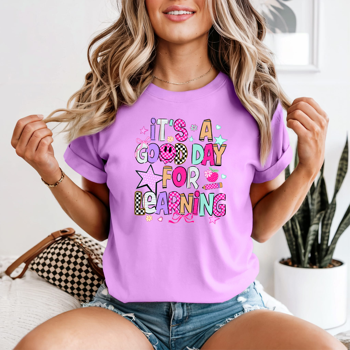 It's A Good Day For Learning — Comfort Colors unisex tee