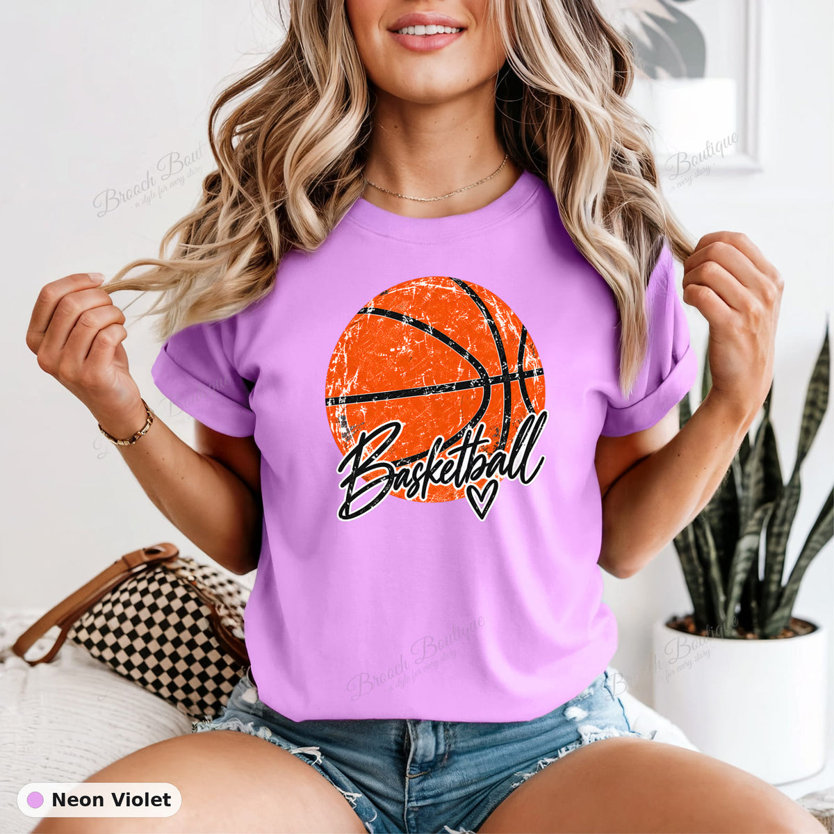 Distressed Basketball 2 — Comfort Colors 1717