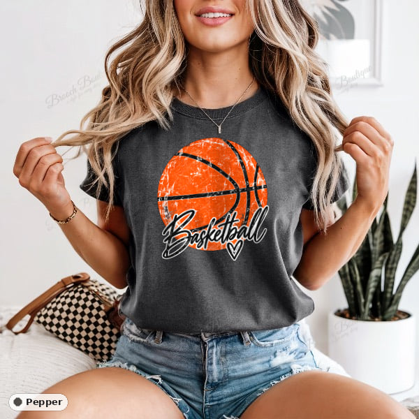 Distressed Basketball 2 — Comfort Colors 1717