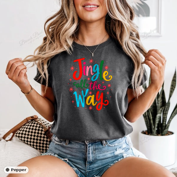 Jingle All The Way — Comfort Colors 1717