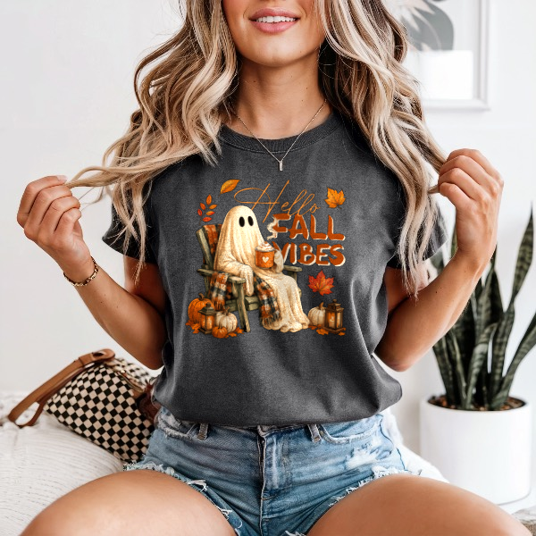 Hello Fall Vibes — Comfort Colors unisex tee
