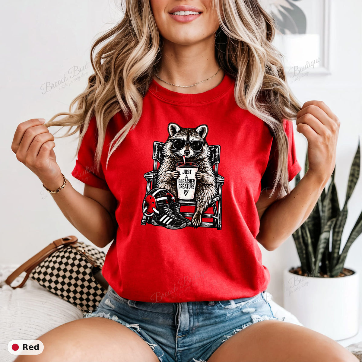 Just A Bleacher Creature Wrestling — Comfort Colors 1717
