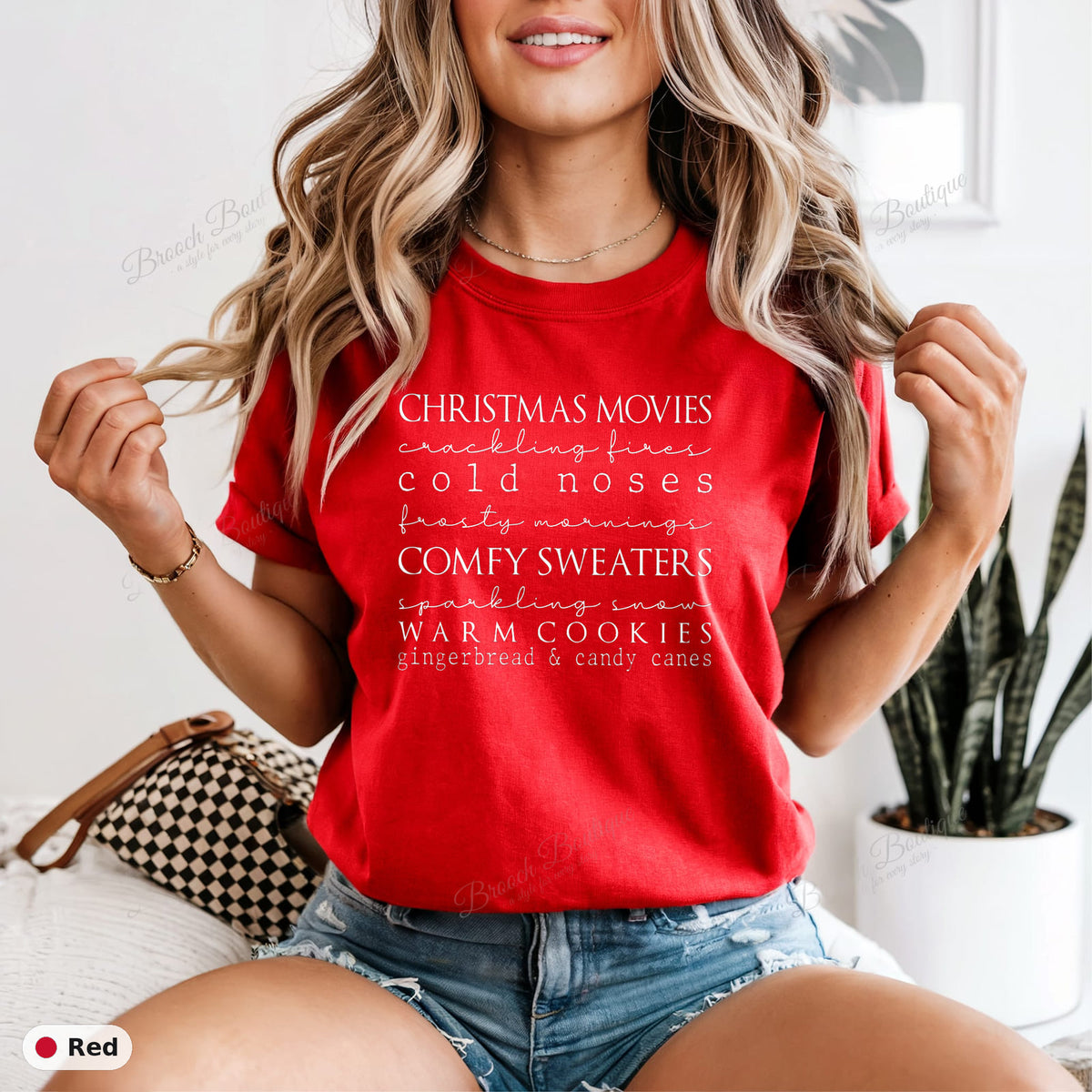 Christmas Movies & Cozy Things — Comfort Colors 1717
