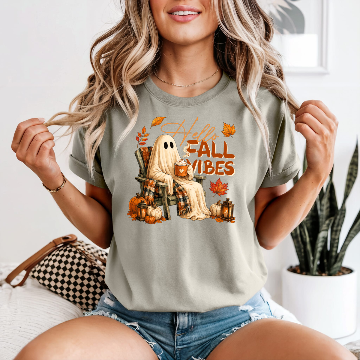 Hello Fall Vibes — Comfort Colors unisex tee