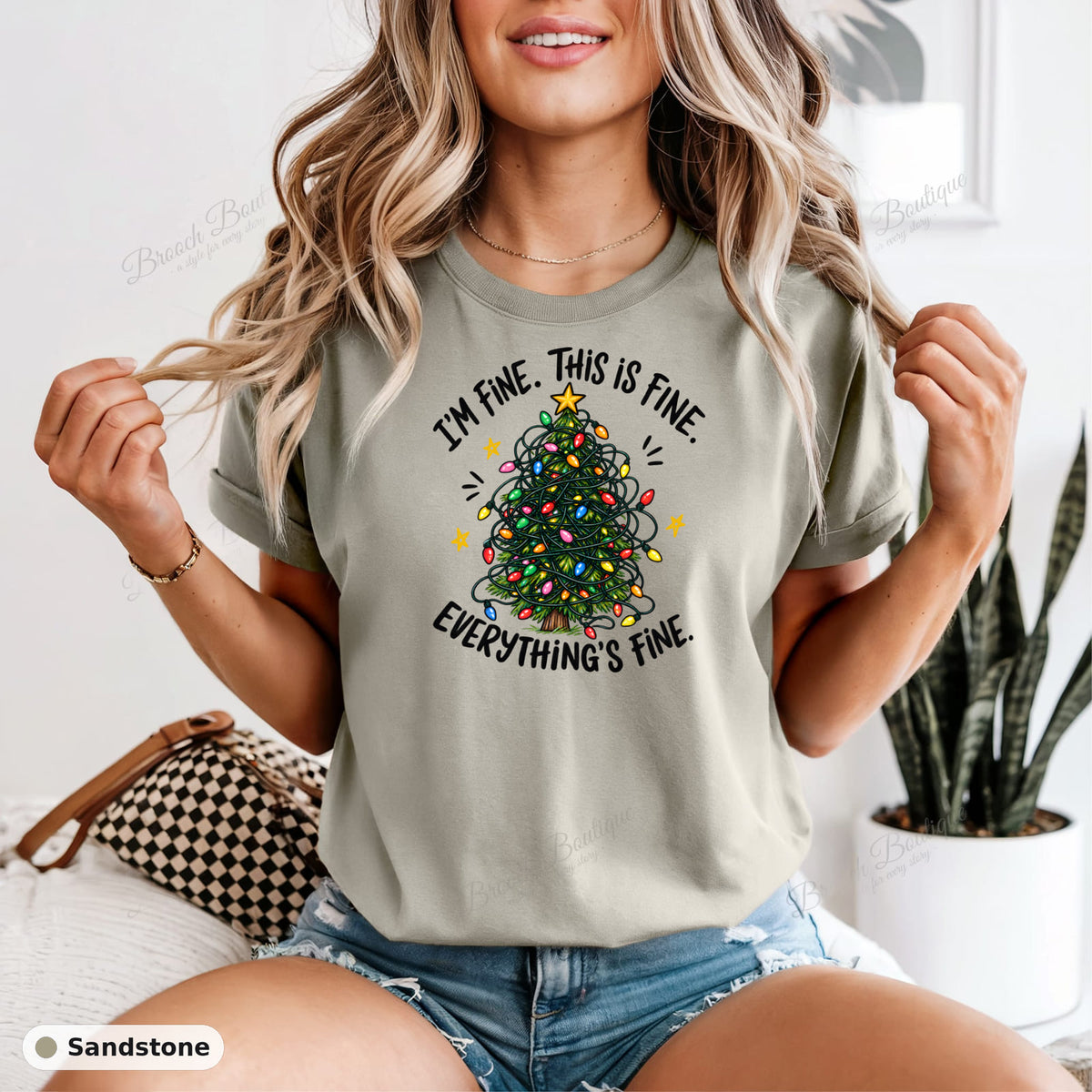 I'm Fine, Everything's Fine — Comfort Colors 1717
