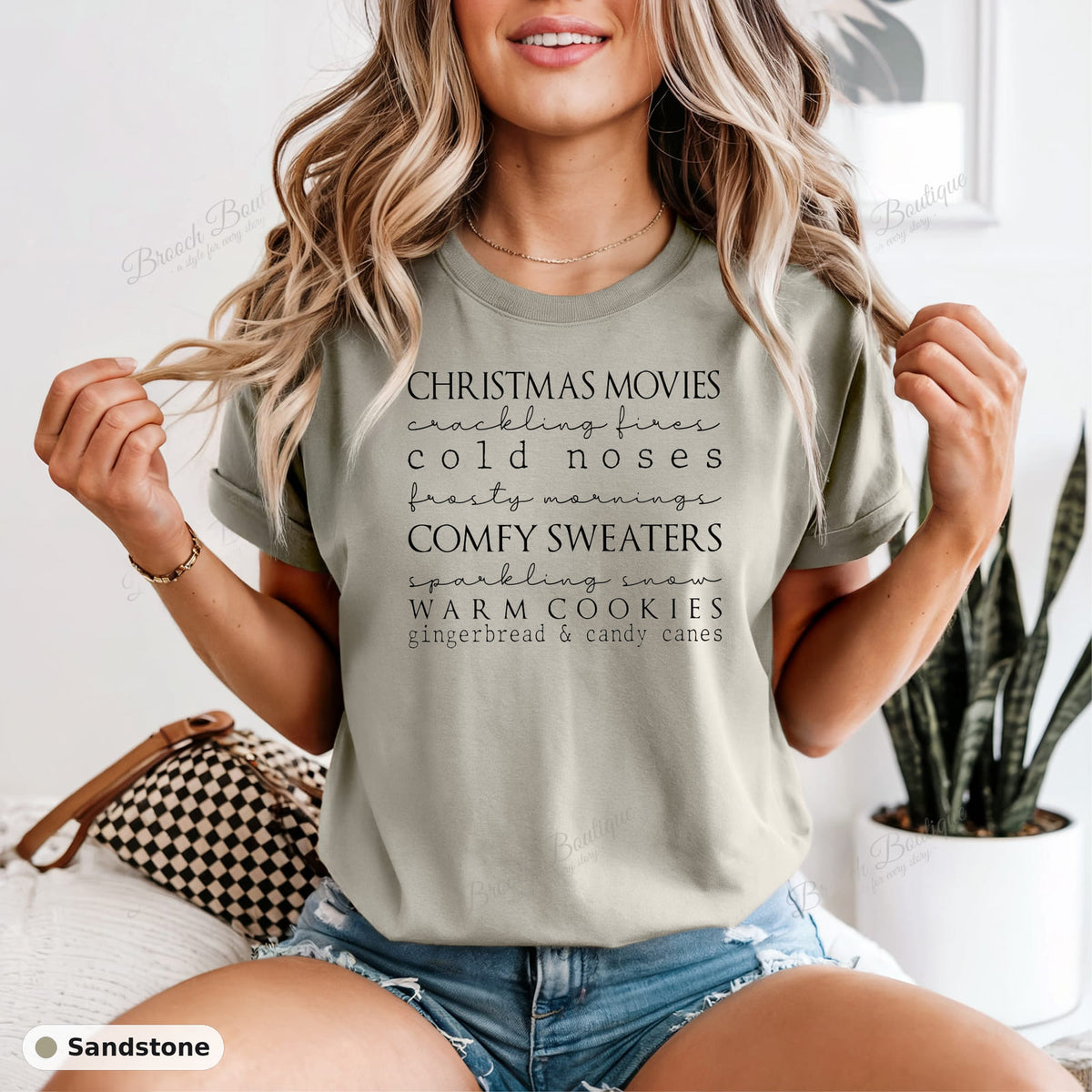 Christmas Movies & Cozy Things — Comfort Colors 1717