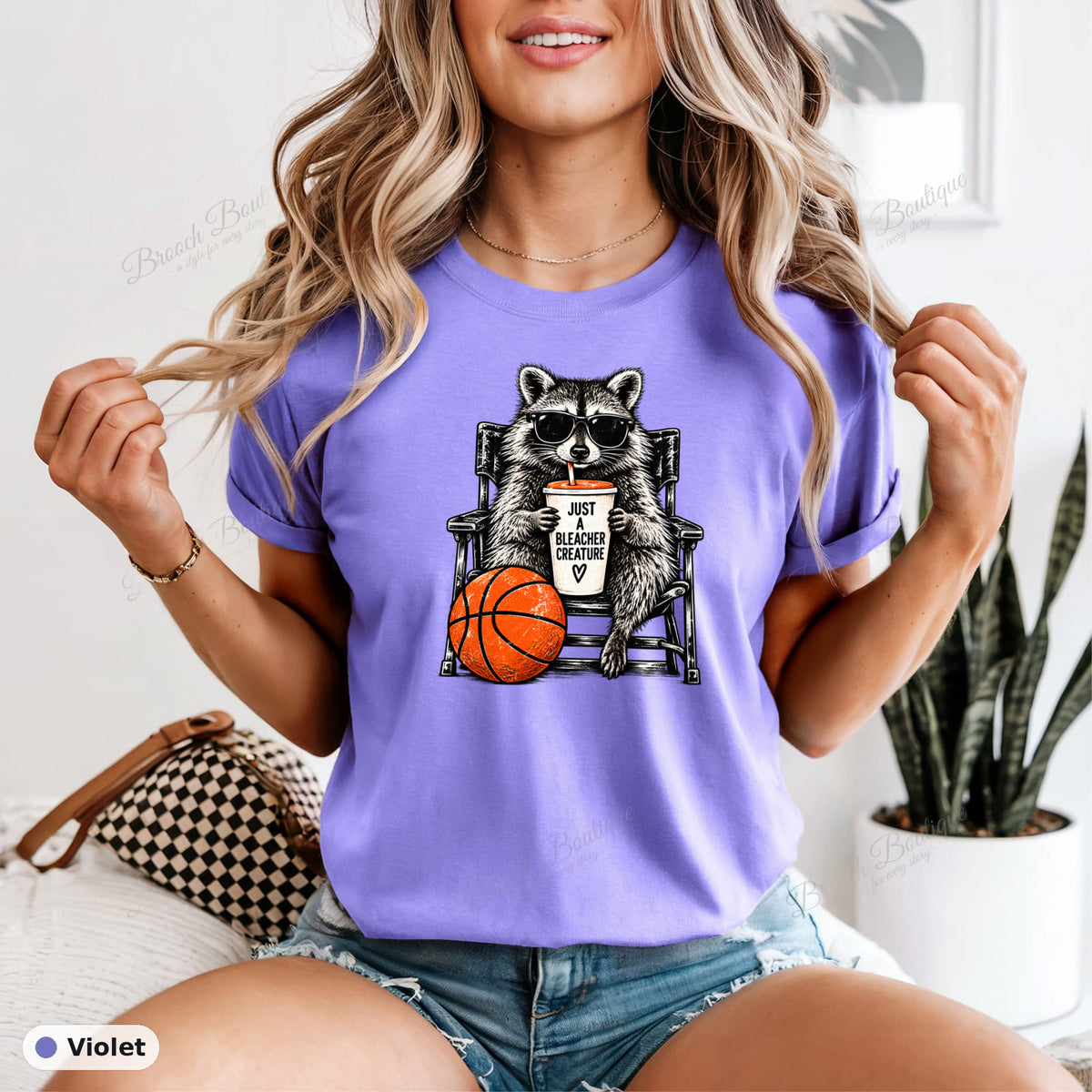 Just A Bleacher Creature — Comfort Colors 1717