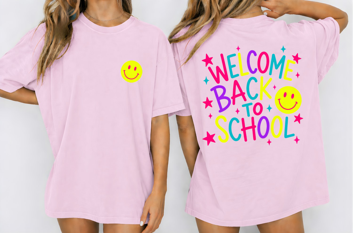 Welcome Back To School — Comfort Colors 1717